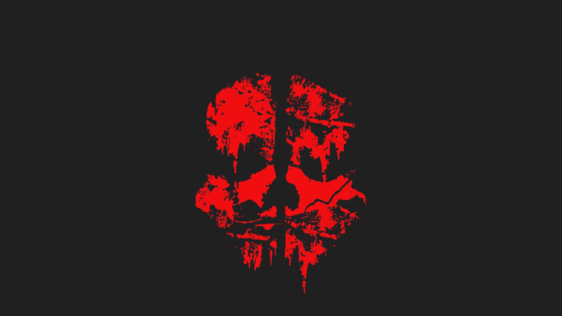 1920x1080 Ghost's mask of Duty: Ghost
