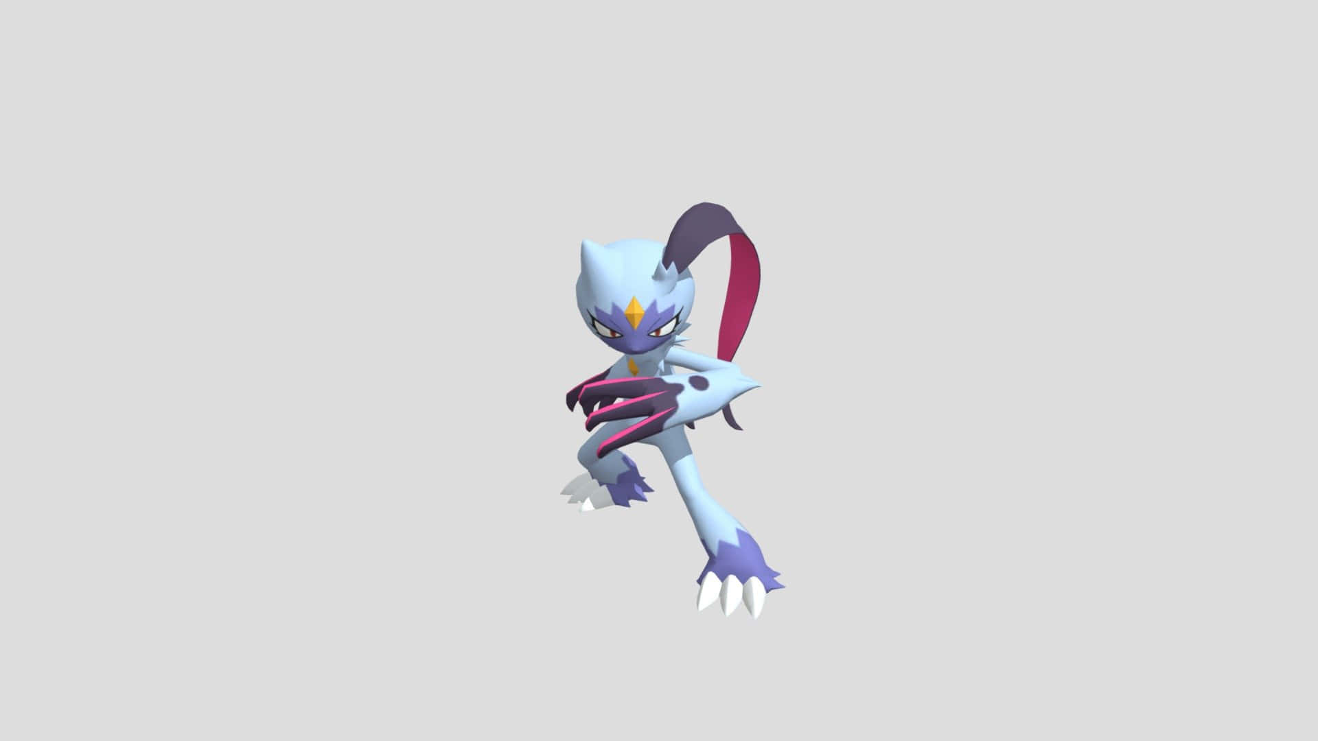 1920x1080 Download Sneasler Battle Stance 3D Model Wallpaper
