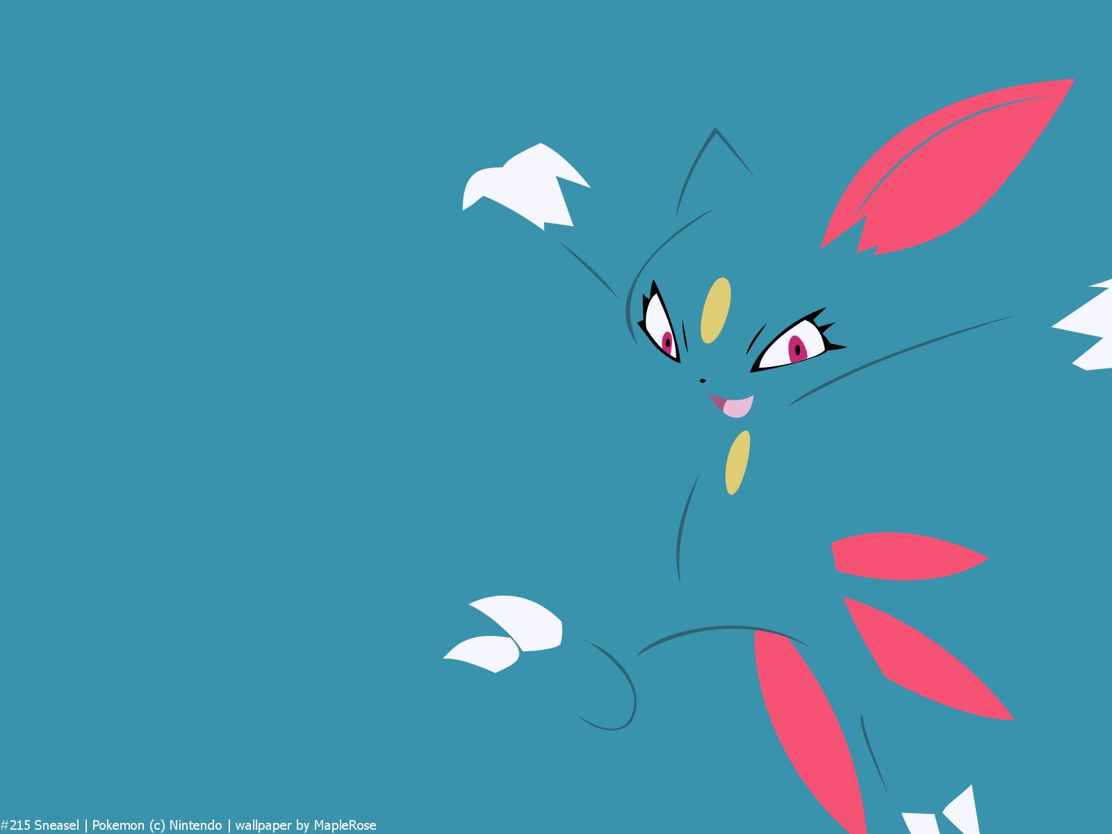 1600x1200 Sneasel. PokéWalls