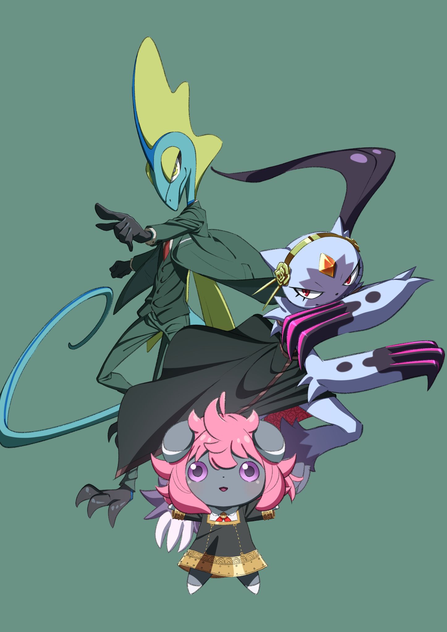 1447x2047 Sneaslerémon Legends Arceus Anime Image Board