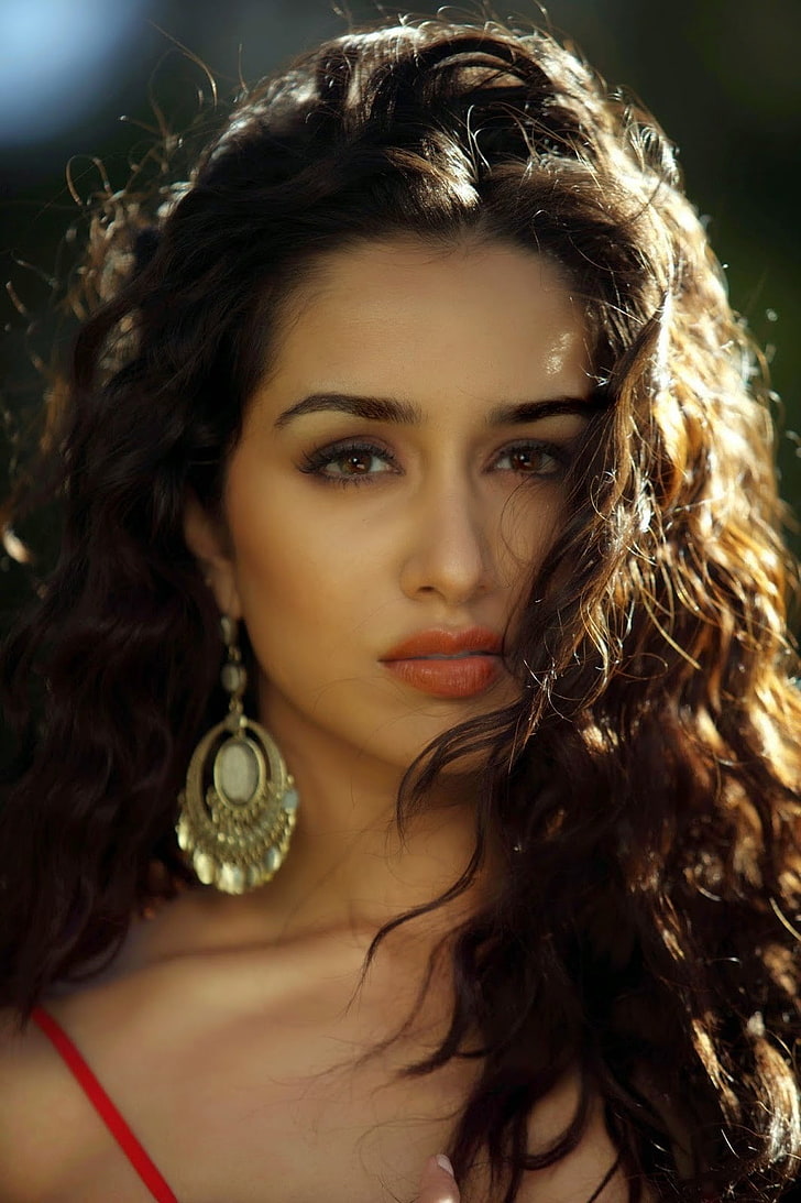 728x1093 HD wallpaper: shraddha kapoor, portrait, hair, young adult, hairstyle, long hair