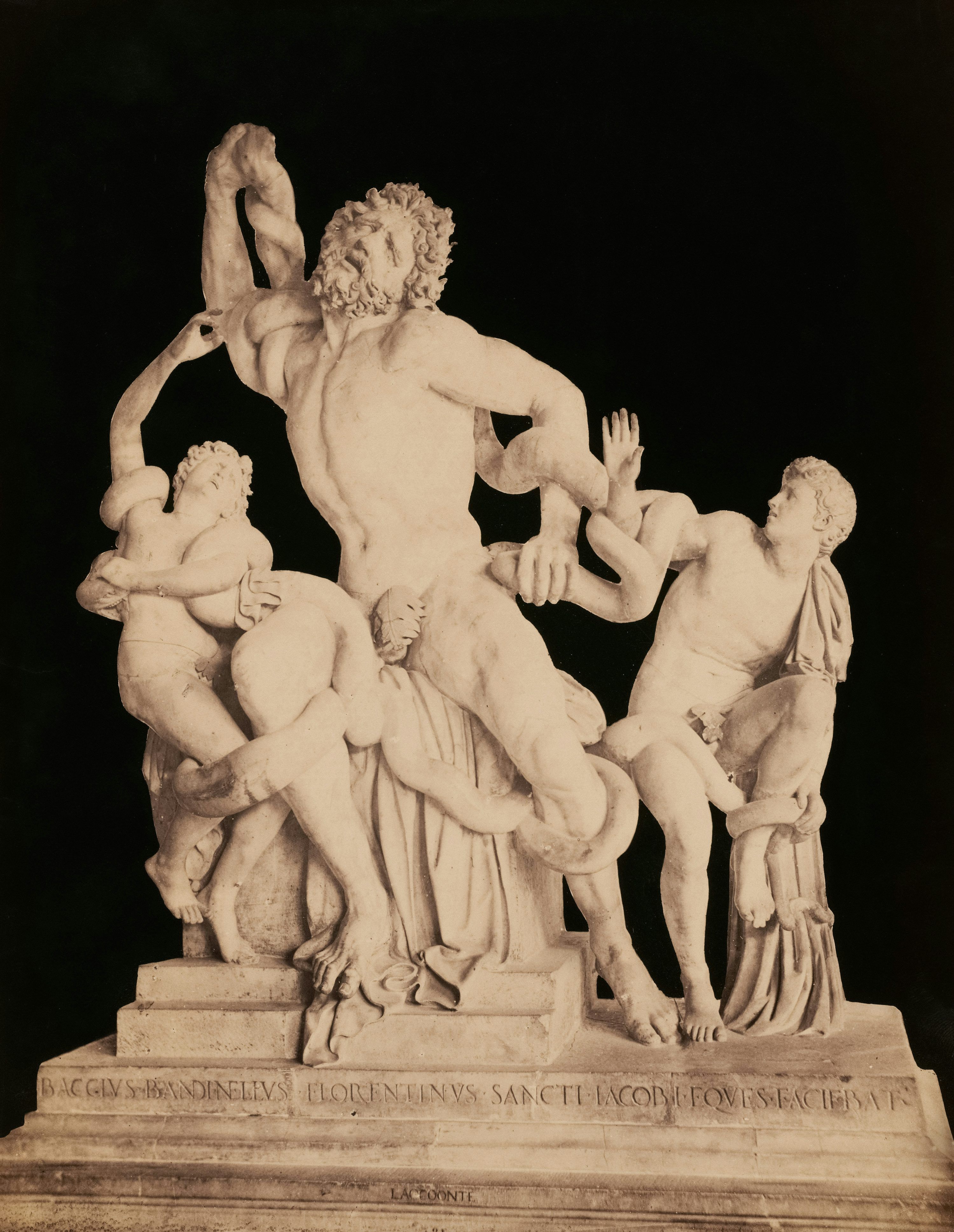3000x3874 Laocoön and his sons struggle with snakes