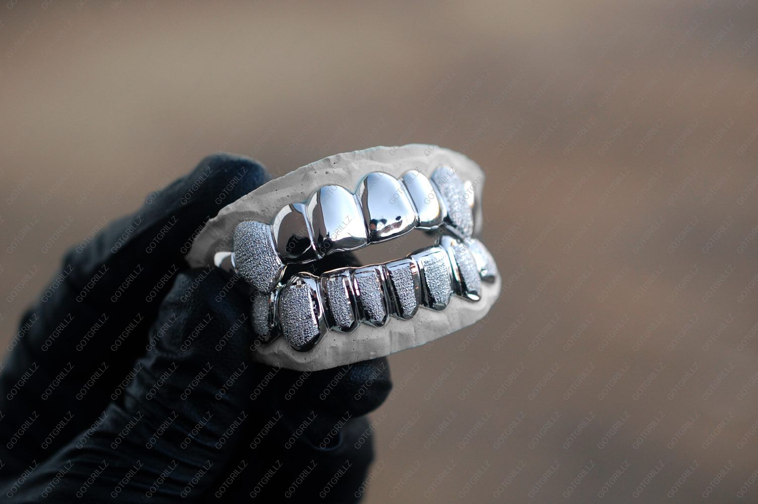 1504x1000 White Gold Diamond Dust K9 and Punchout Bottom Grillz