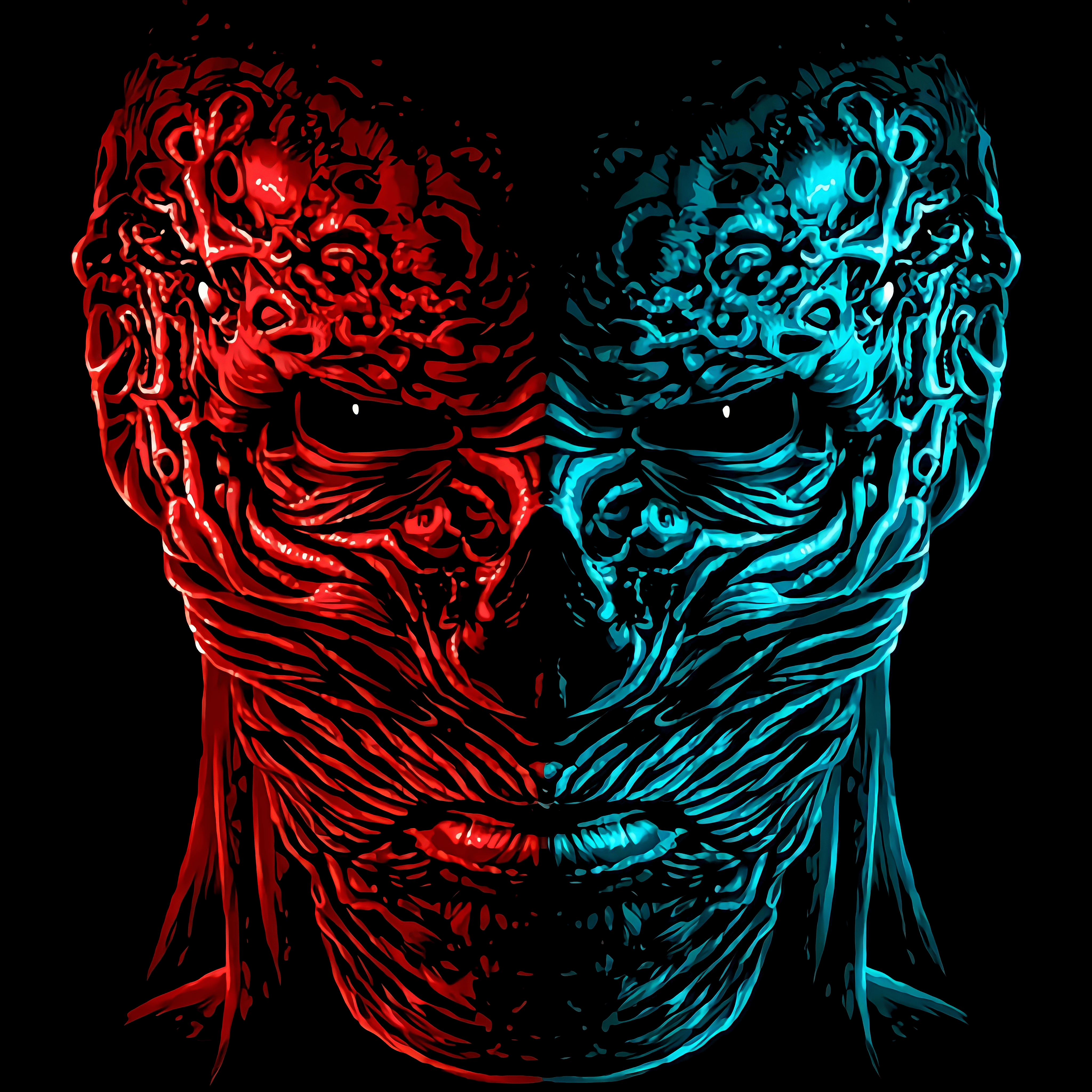 4096x4096 Wallpaper Black, Cyberpunk, Amoled, t Shirt, Shirt, Background Free Image