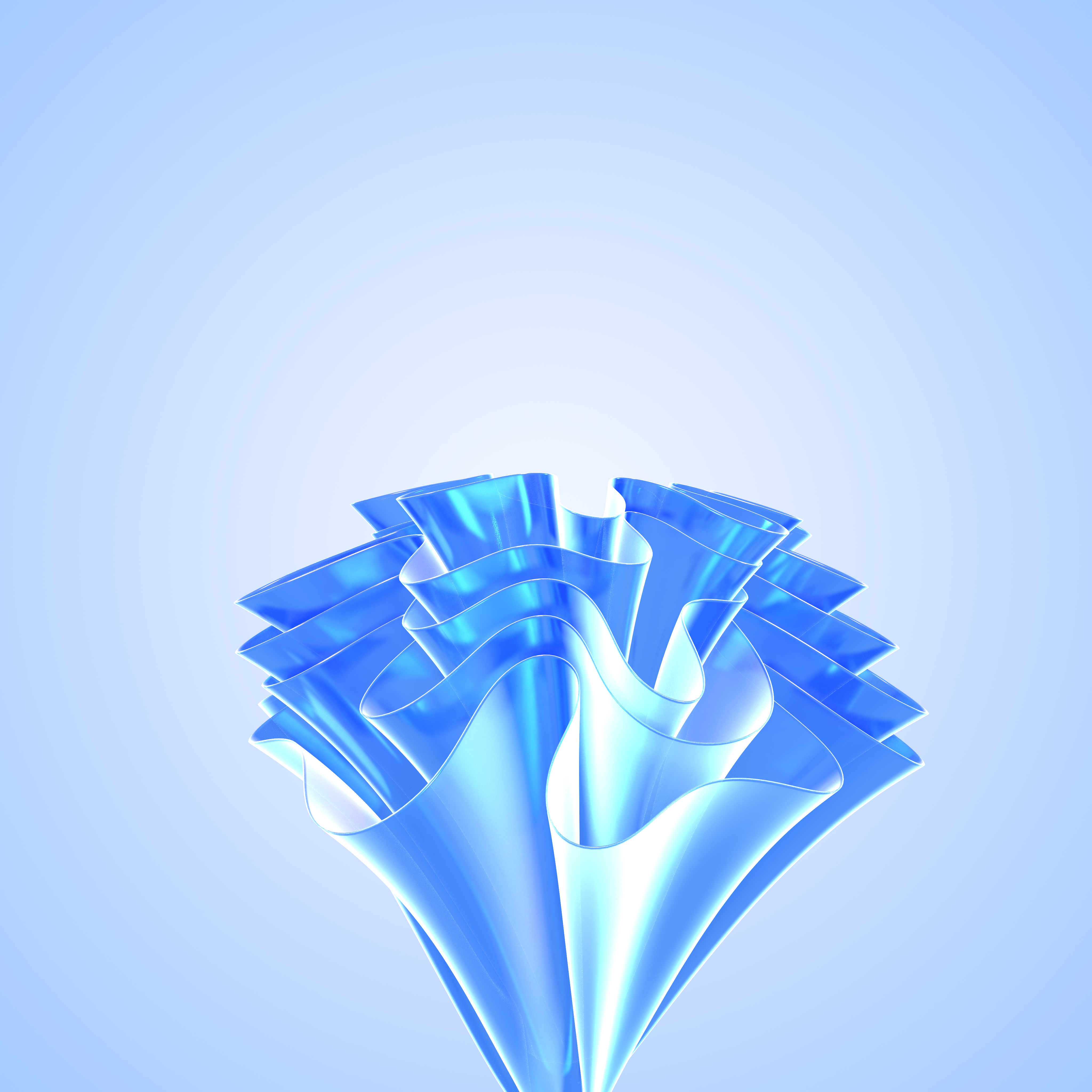 4096x4096 My Version of the Windows 11 Bloom Wallpaper made in Blender 5.0.1 [ 4096x4096 : All Aspect Ratios]