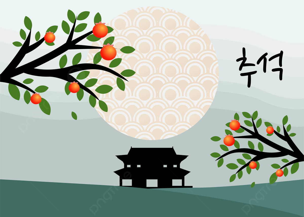 1200x857 Vector Background Korea Chuseok With Silhouette Palace, Korea Chuseok, Background, Festival Background Image And Wallpaper for Free Download
