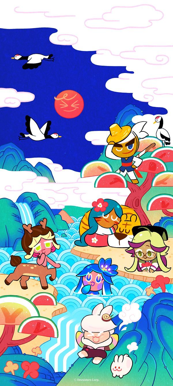 600x1333 Chuseok Anime Image Board