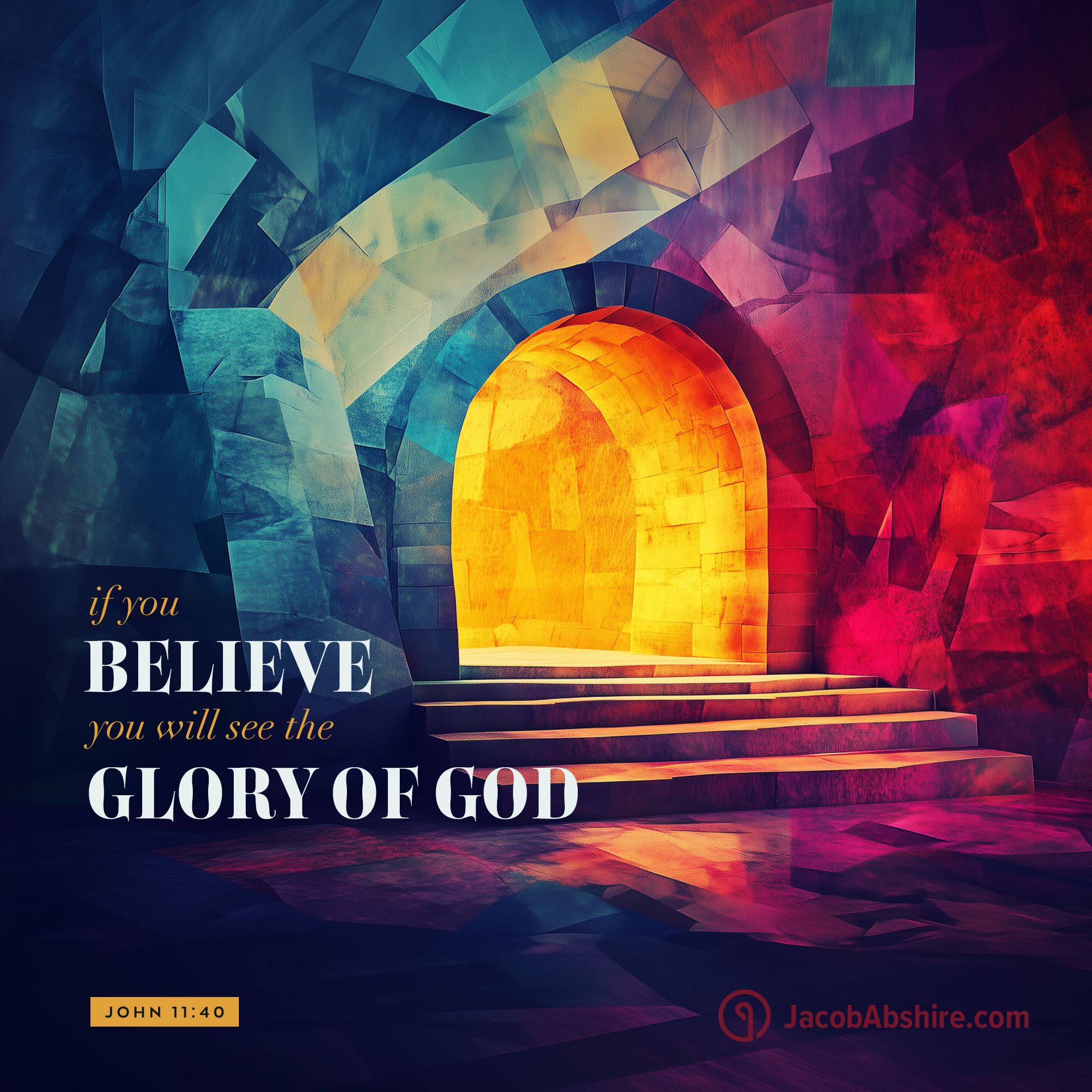 1920x1920 Wallpaper: Believe and See the Glory