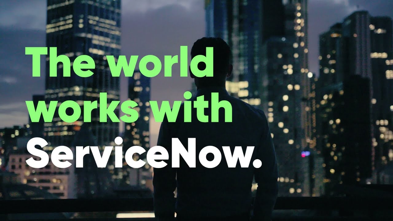1280x720 The world works with ServiceNow. :30 publicité 2022 (FR)