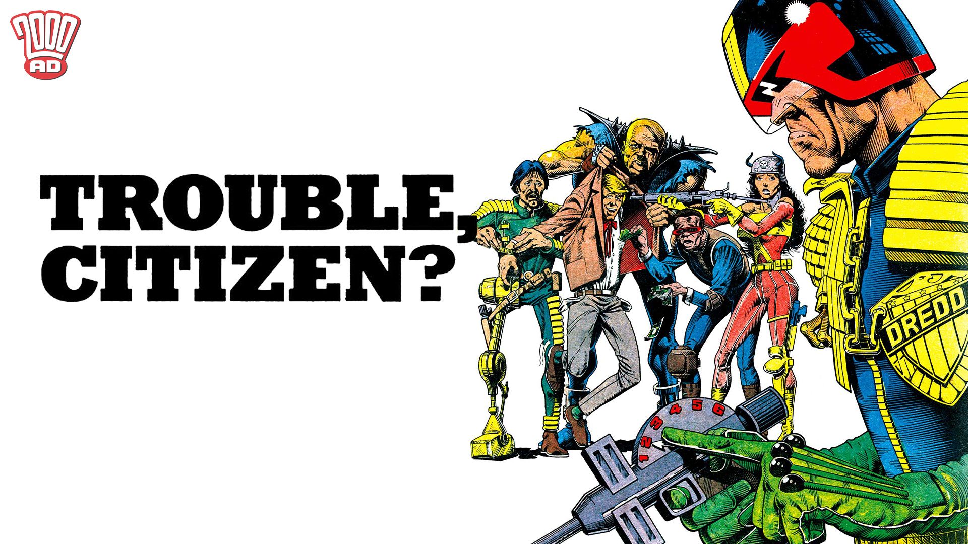 1920x1080 Check out the first 2000 AD Wallpaper Wednesday now!