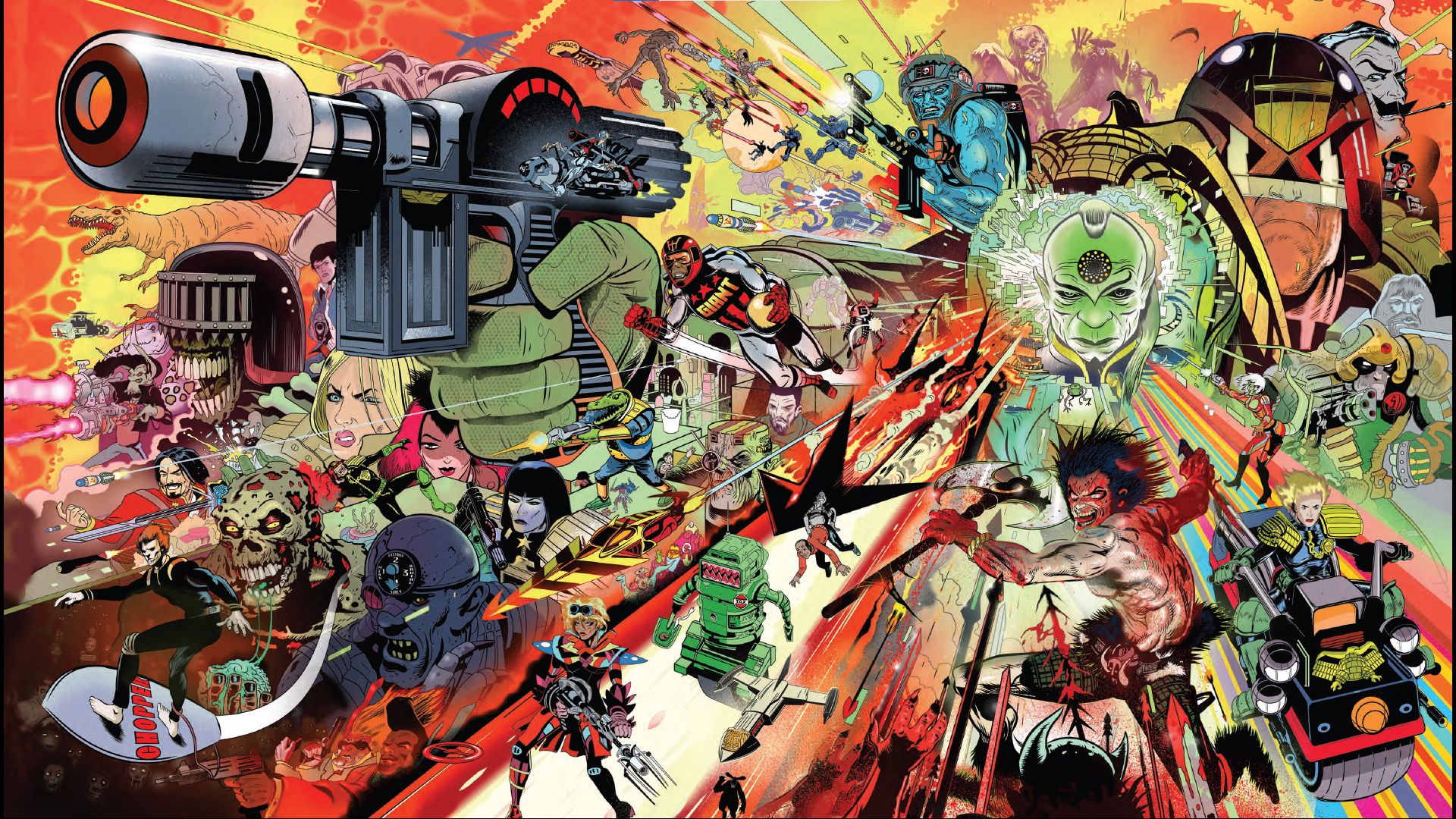 1920x1080 2000AD Encyclopedia Hardcover (2022) Review