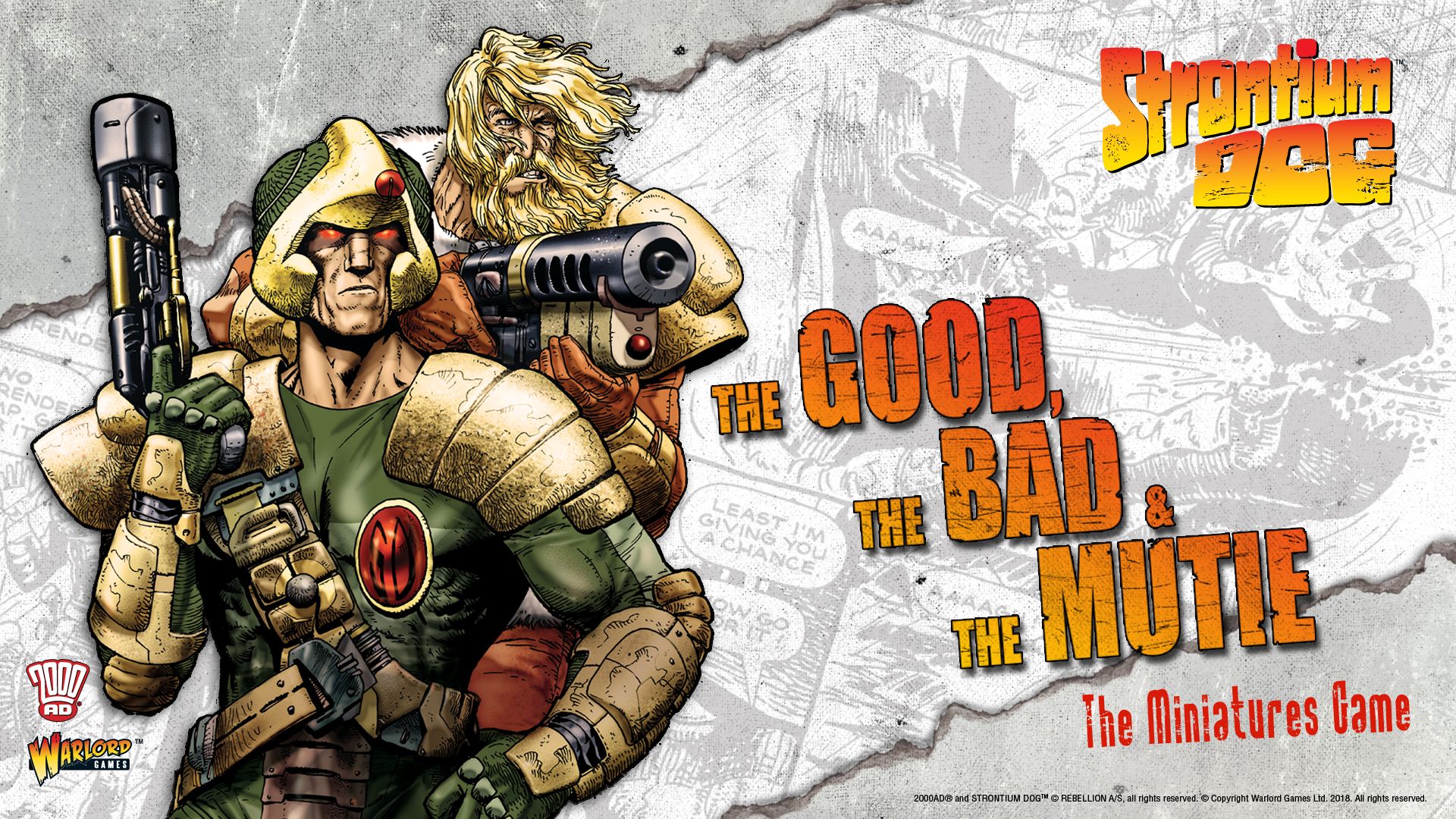 1920x1080 Strontium Dog Wallpaper
