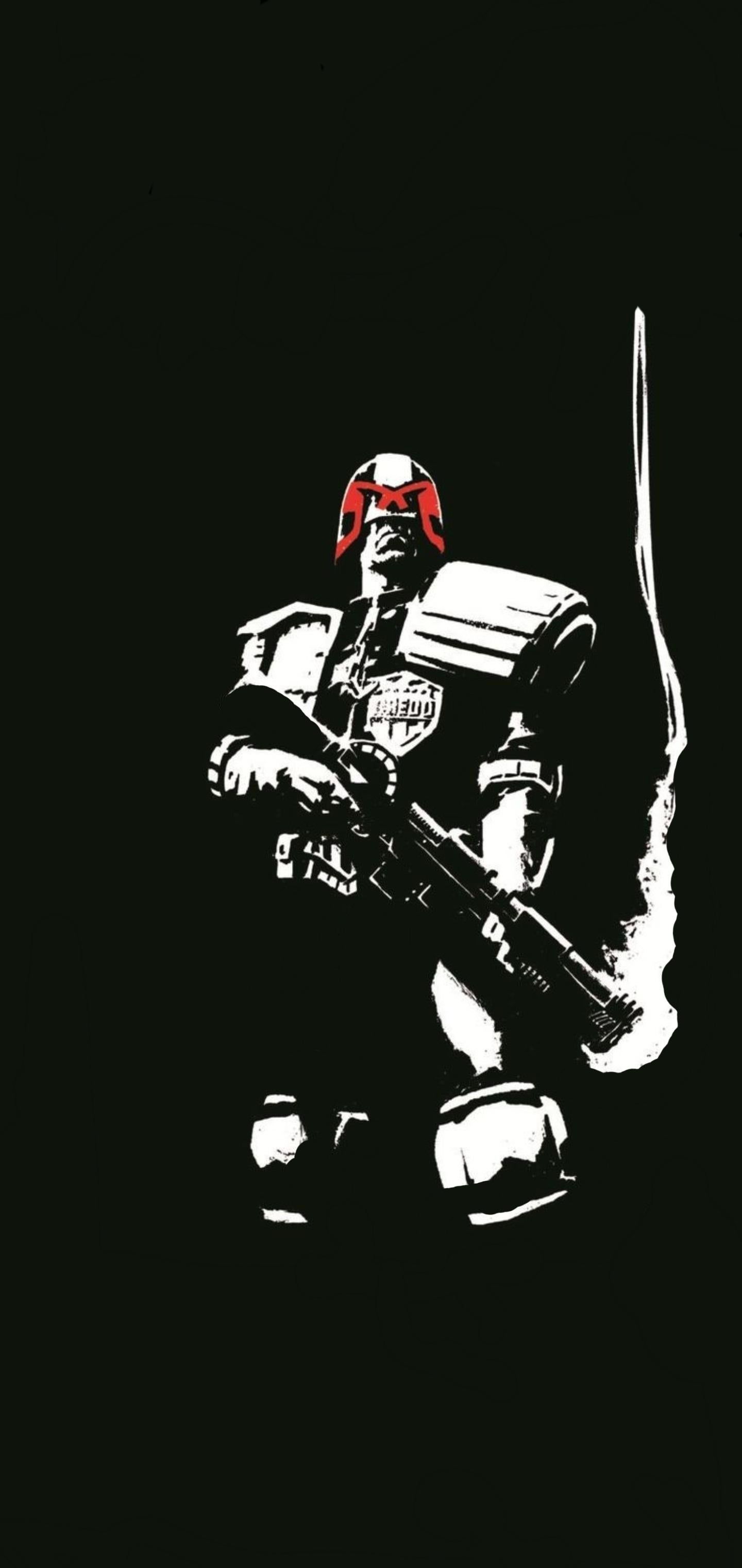 1440x3040 Wallpaper Judge Dredd David Aja, Judge Dredd, t Shirt, 2000 Ad, The Immortal Iron Fist, Background Free Image
