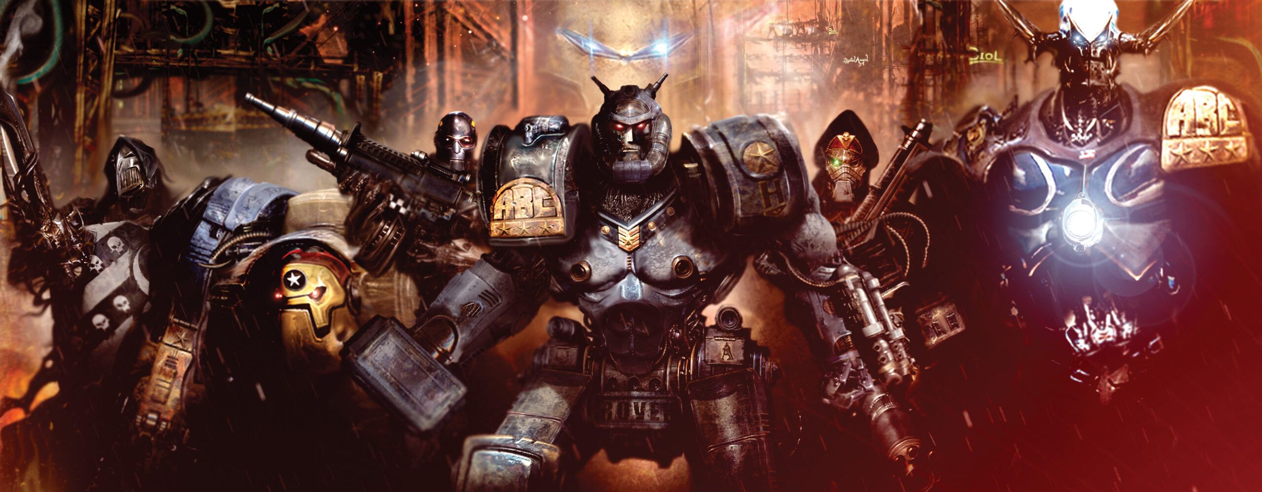 2560x1000 Increase the Peace! The ABC Warriors Miniatures Game
