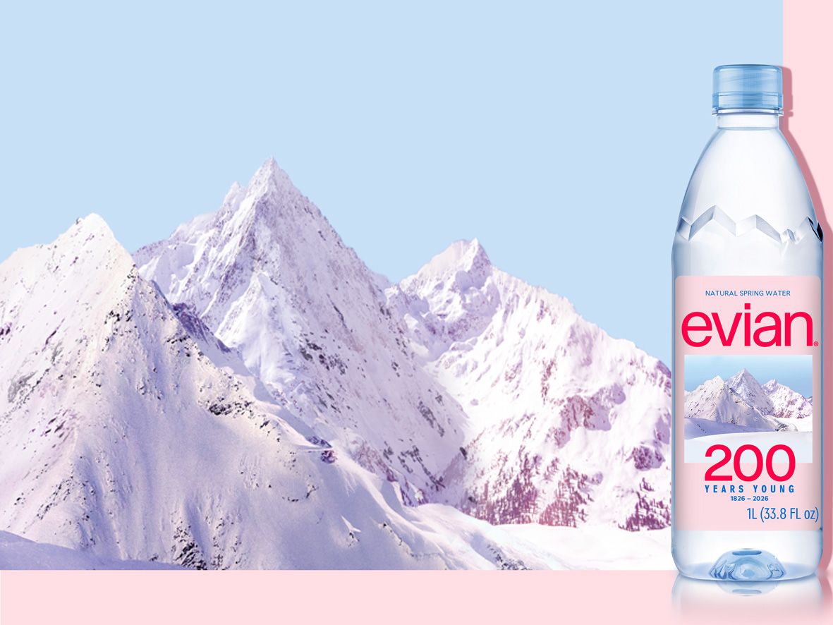 1181x886 evian Water. evian Bottle. evian® Natural Mineral Water