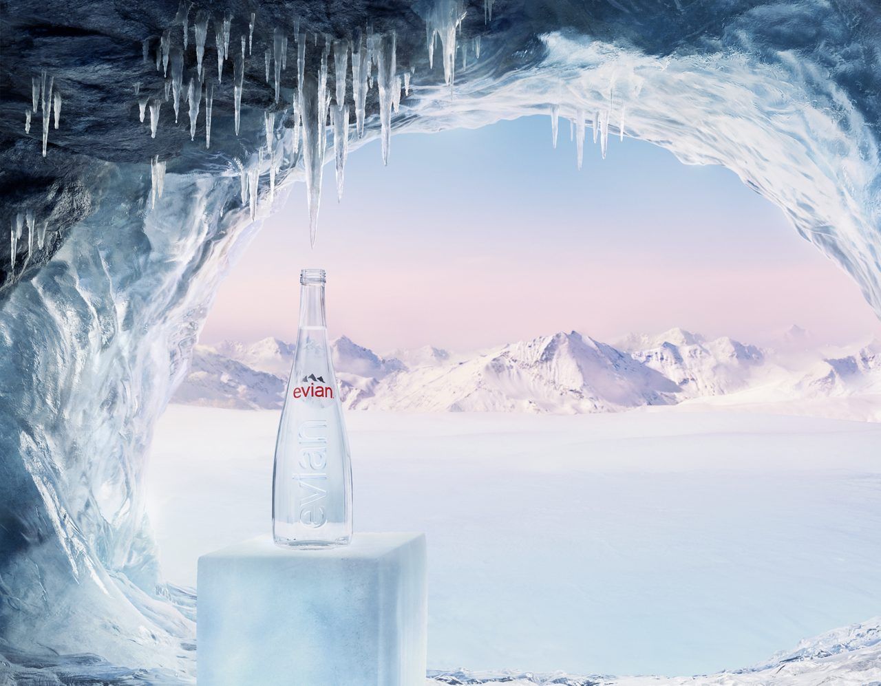 1280x997 Evian natural mineral water from the French Alps evian is water the way nature intended