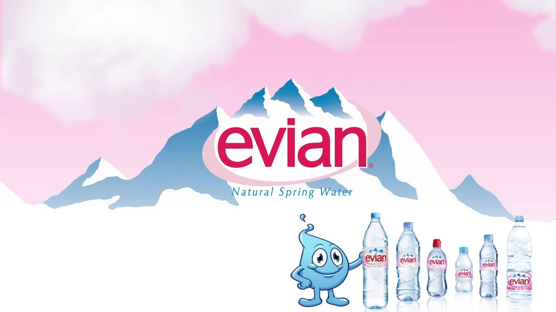 1920x1080 Evian Mineral Water Logo Plays With Mr. Water Parody