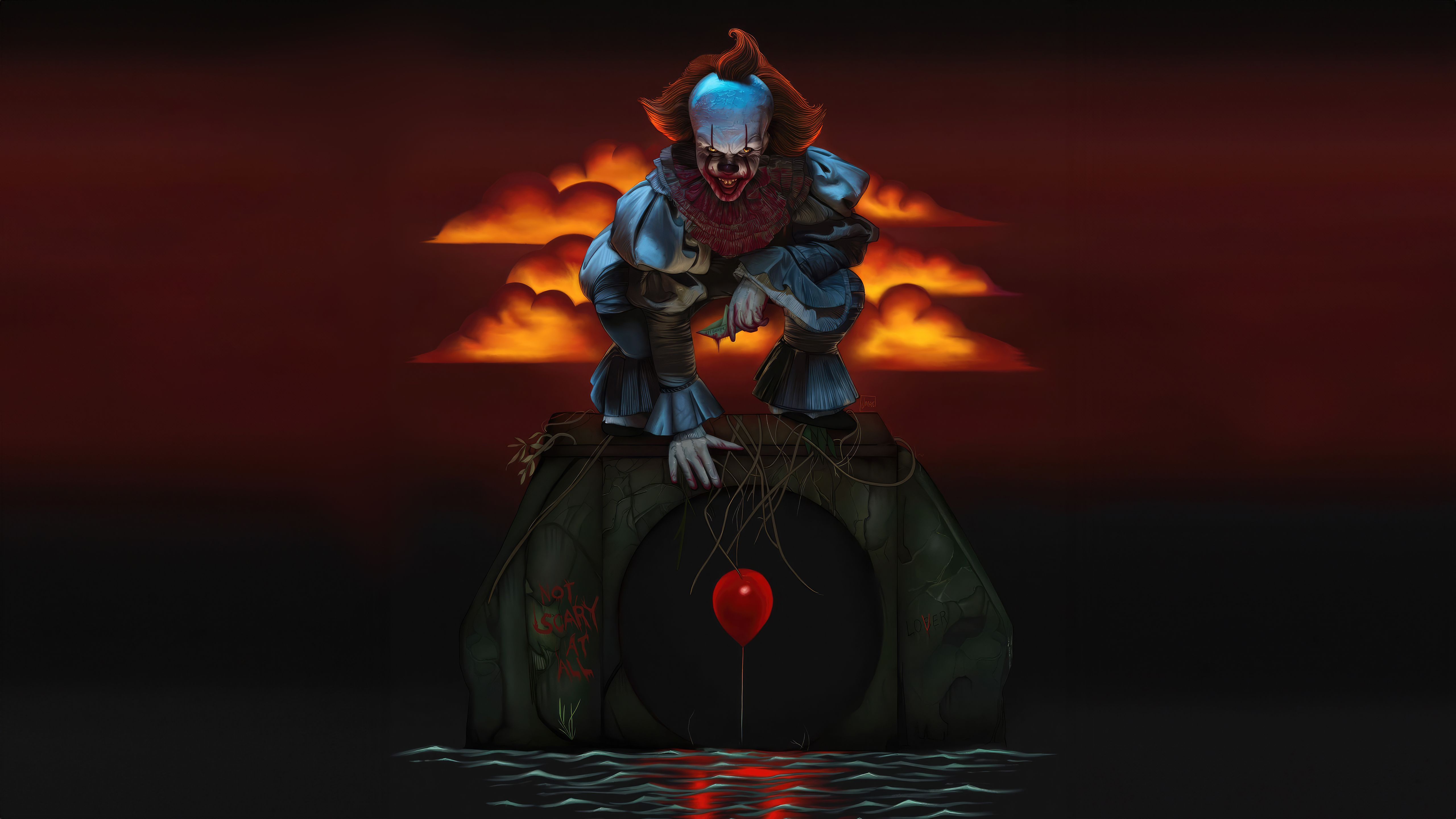 5120x2880 Pennywise Poster Wallpaper, HD Movies Wallpaper, 4k Wallpaper, Image, Background, Photos and Picture