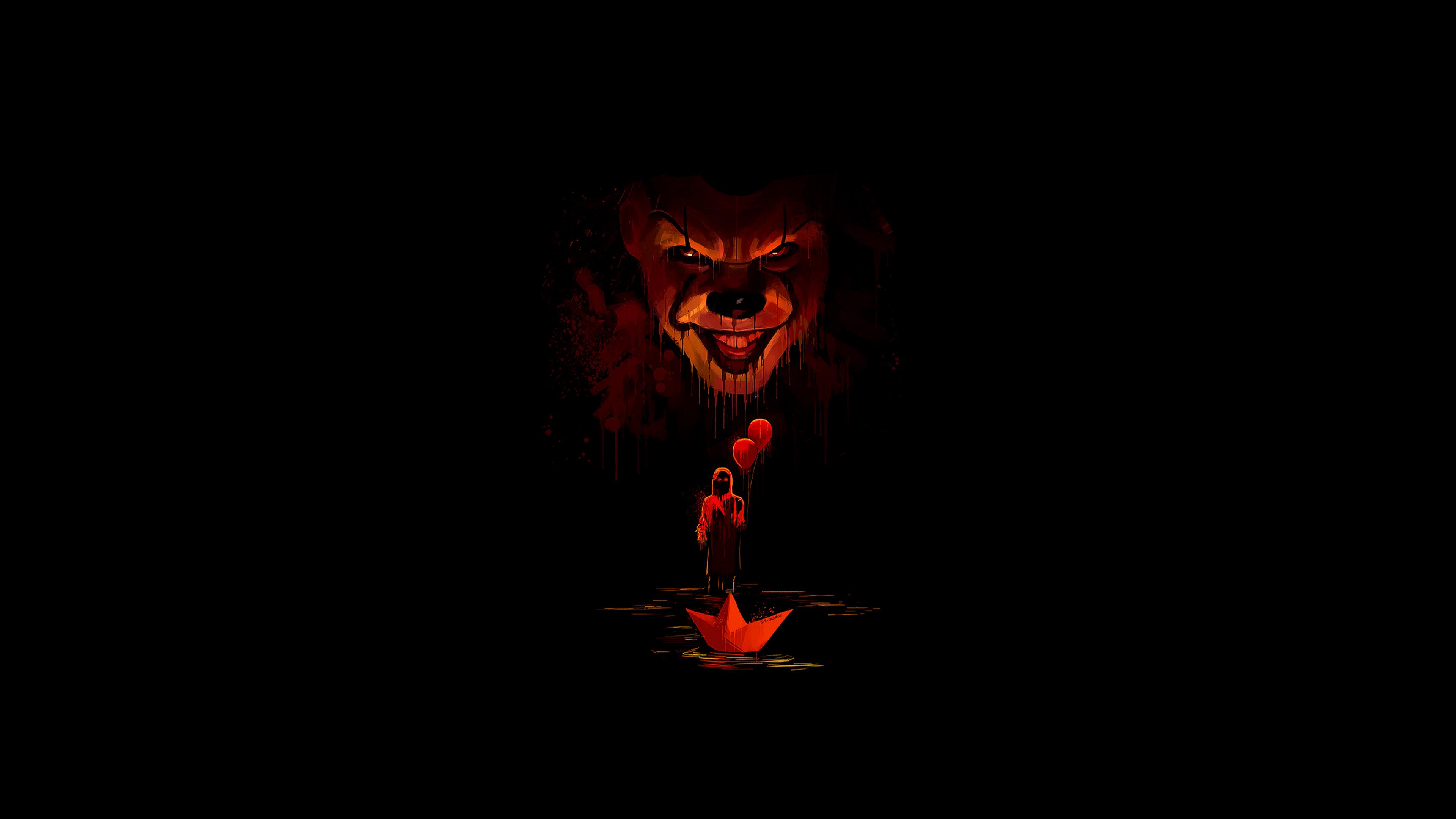 3840x2160 4k Pennywise Wallpaper