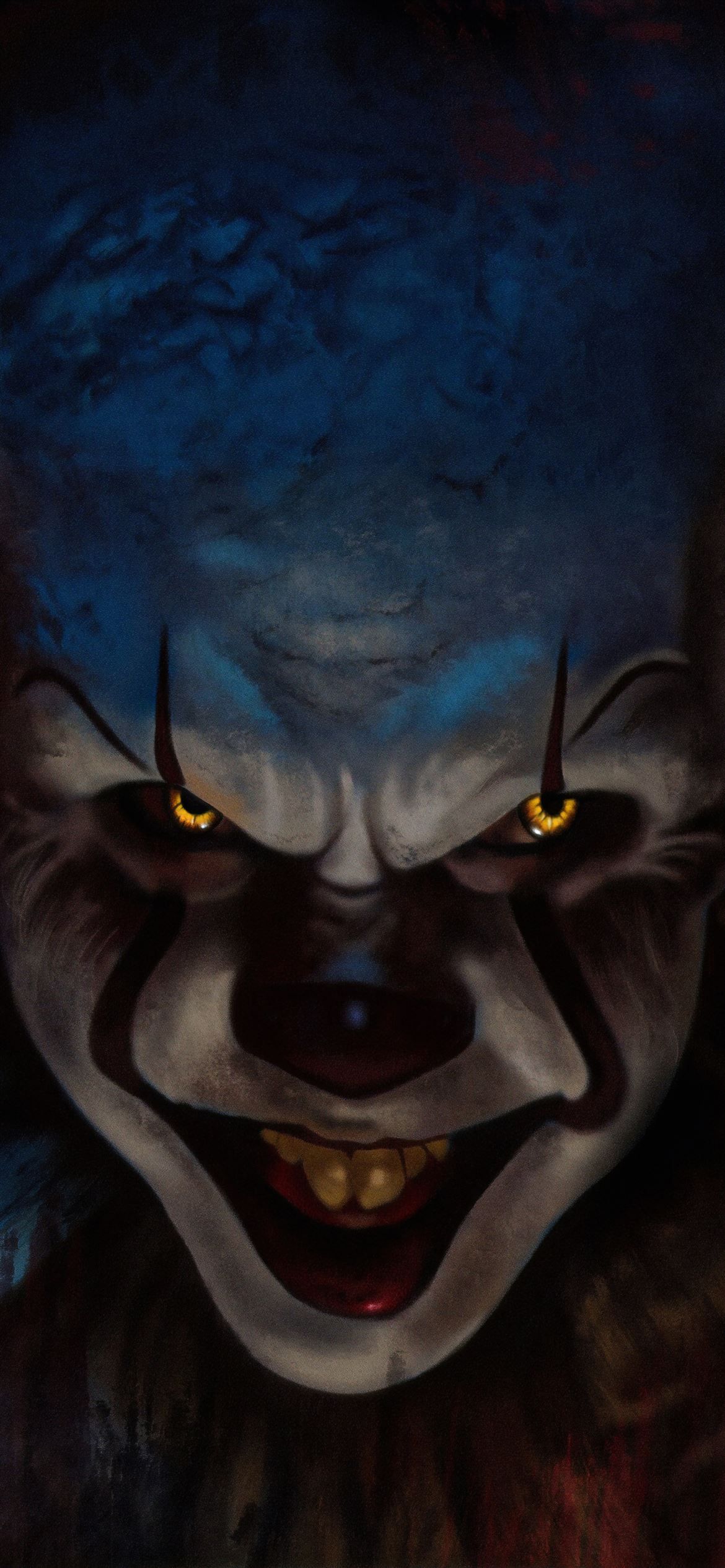 1170x2532 pennywise 4k 2019 iPhone 12 Wallpaper Free Download