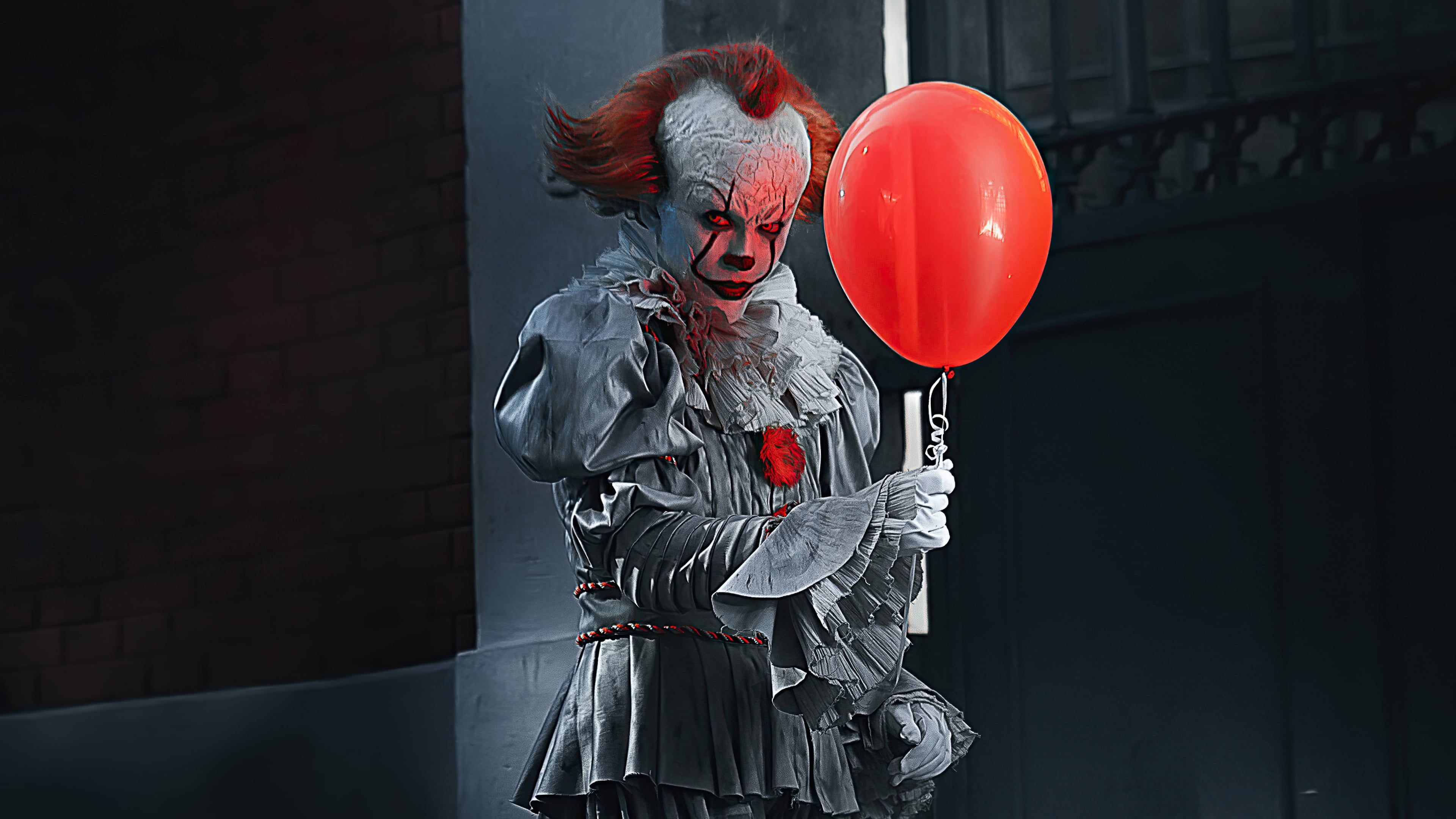 3840x2160 Pennywise The Clown It Cosplay Wallpaper 4K for Desktop