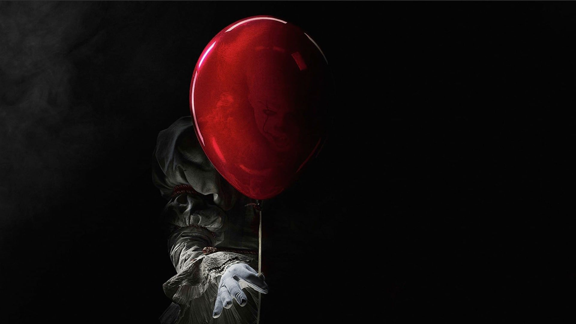 1920x1080 Pennywise With Red Balloon HD Pennywise Wallpaper