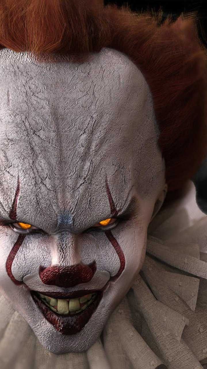 720x1280 4K Pennywise Wallpaper