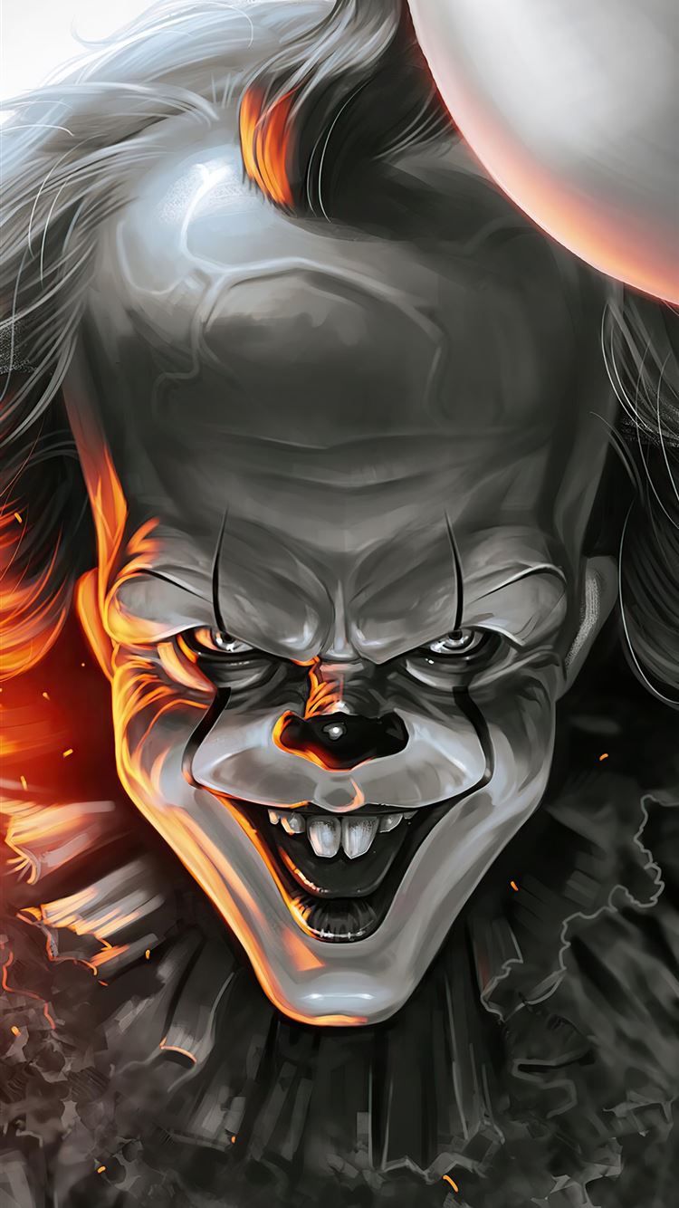 750x1334 pennywise zombie 4k iPhone 8 Wallpaper Free Download