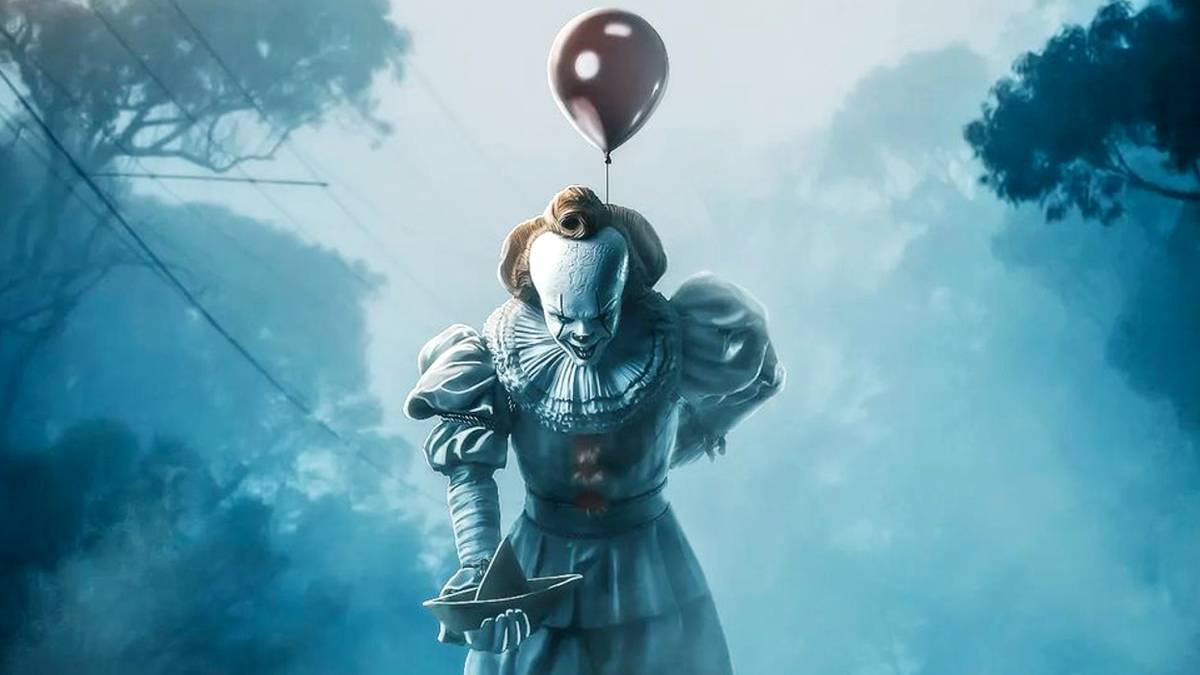 1200x675 Pennywise Goes After Baby Groot In Spooky Crossover Art