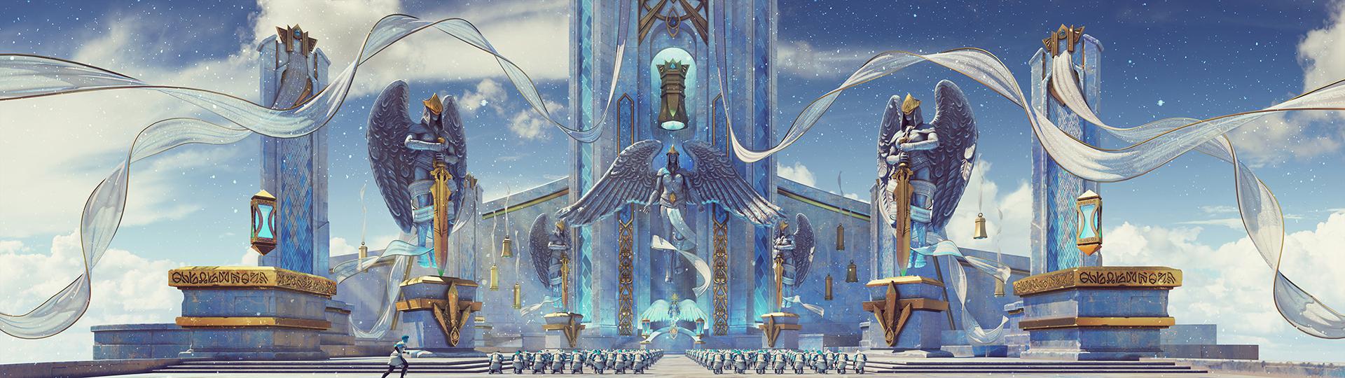 1920x540 Elysian Hold [By Dreamwalker] Love for the Kyrians! This one was quite the challenge, I hope you like it ♥