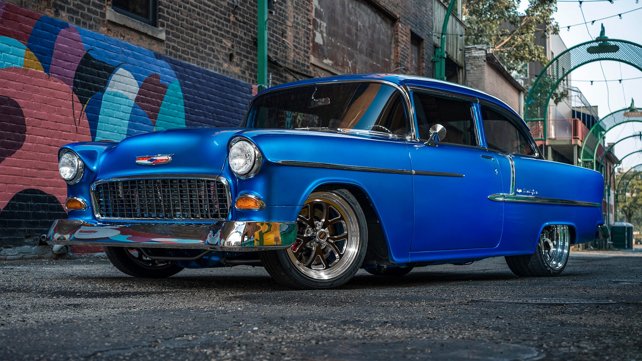 2048x1152 Raynard Durham's 650‑HP, Garage‑Built 1955 Chevy Bel Air Is a DIY Engineering Marvel