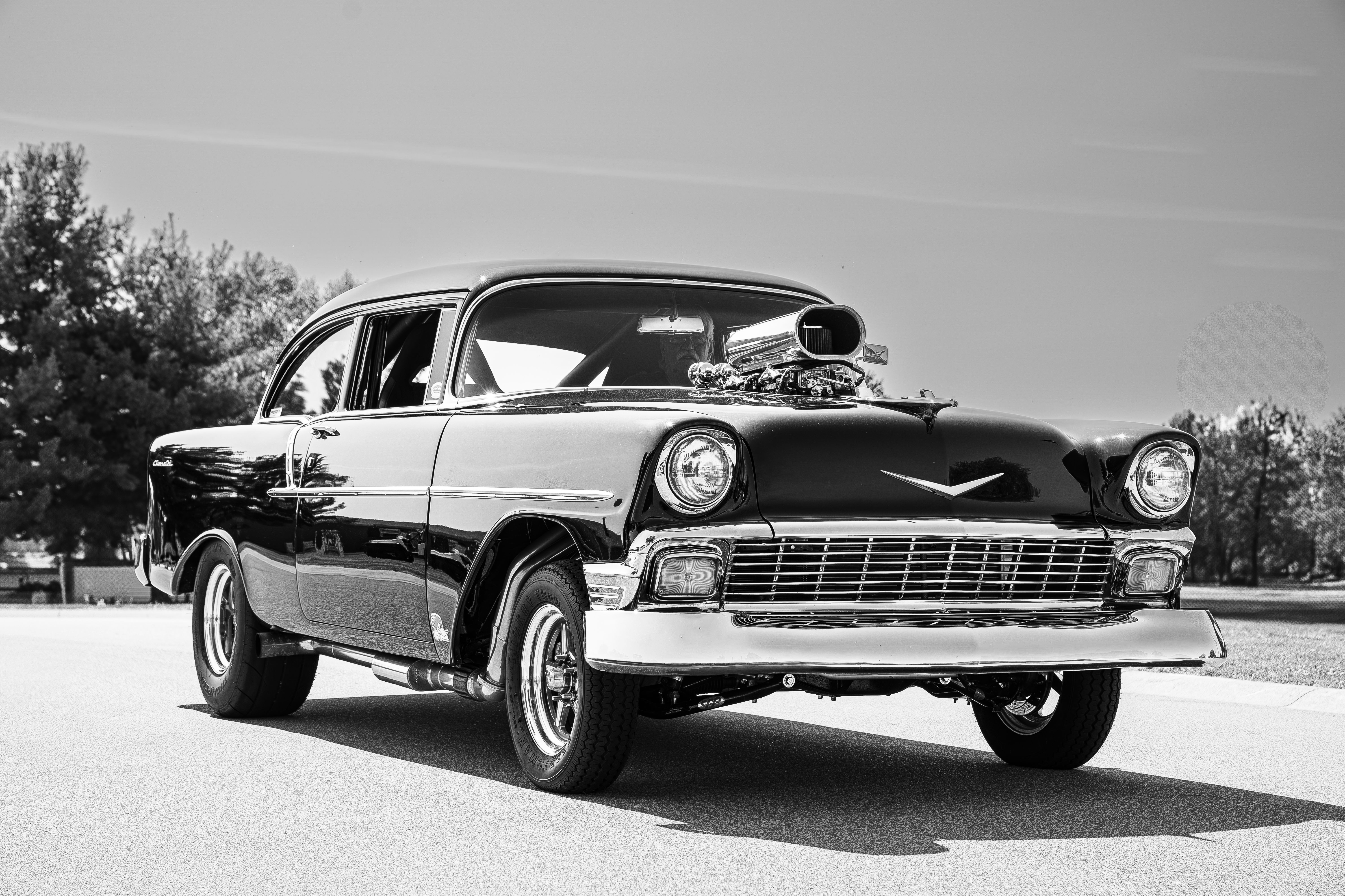 6000x4000 Classic 1956 Chevrolet Bel Air in Indiana · Free