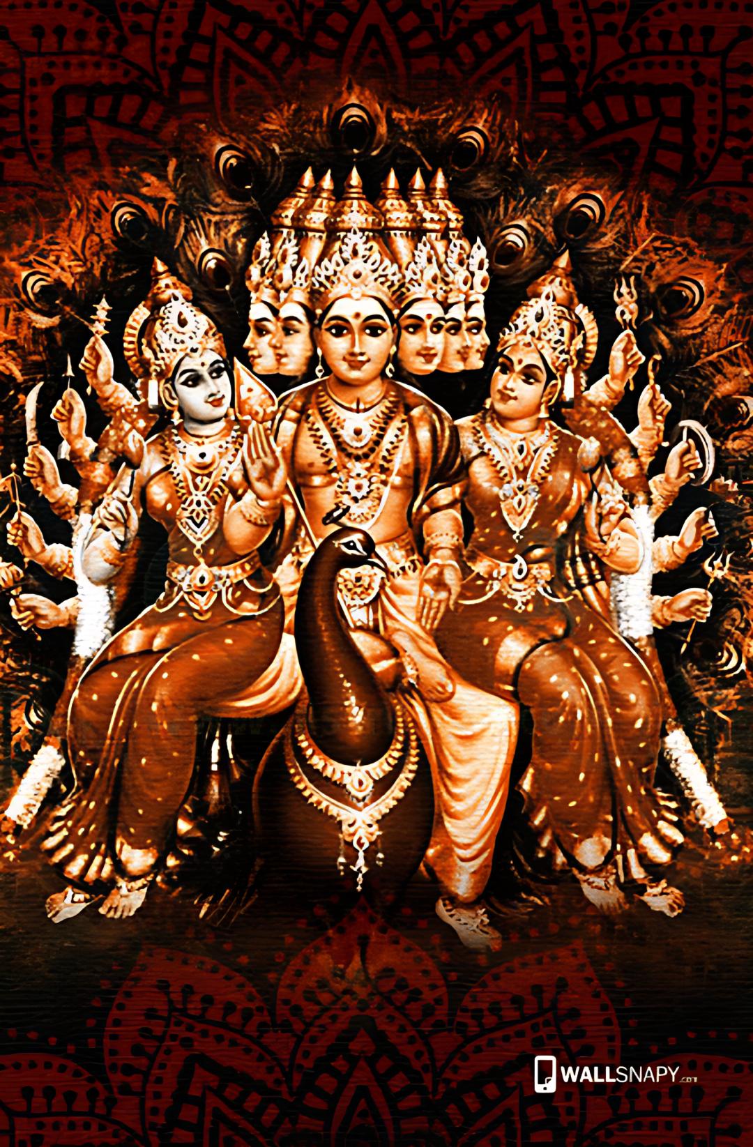 1080x1645 Lord murugan valli deivanai HD image for mobile