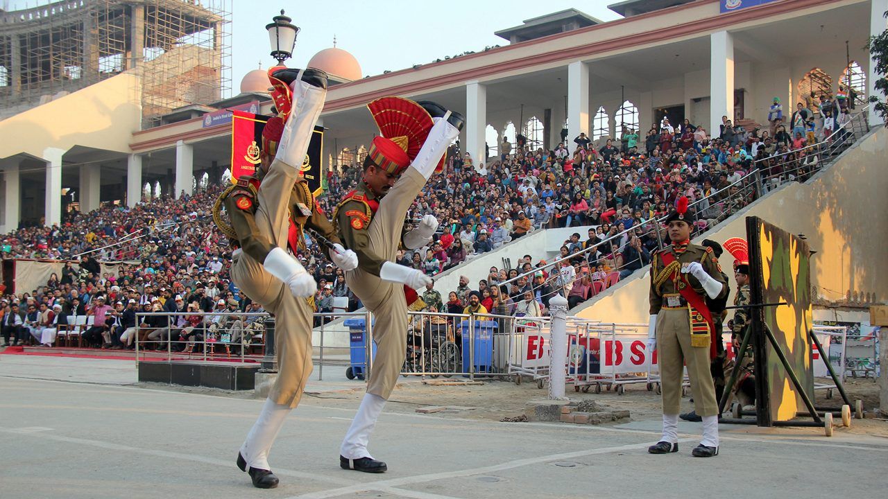 1280x720 Wagah Border- A Patriotic Spectacle In Amritsar