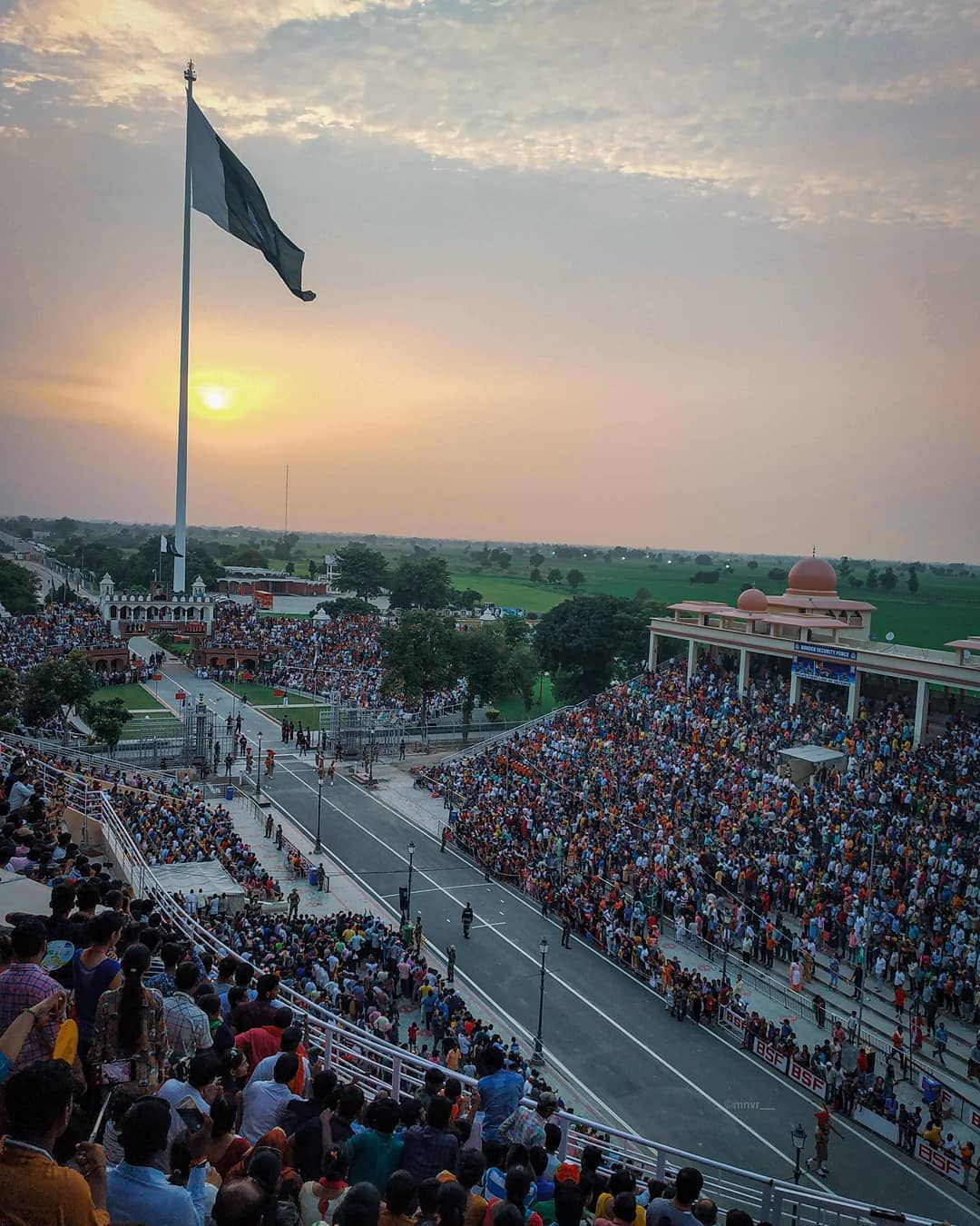 1080x1351 Wagah Border Live Parade Lahore