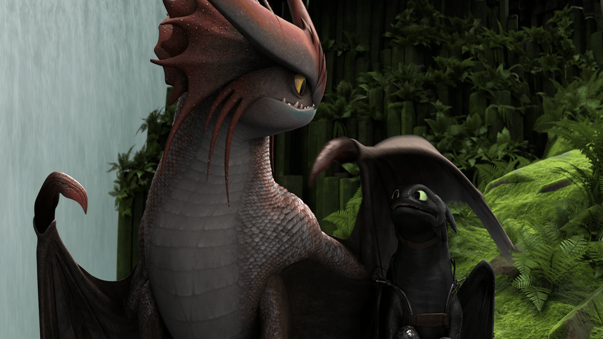 1920x1080 Epic HD Wallpaper: Cloudjumper & Toothless from How to Train Your Dragon 2x1080
