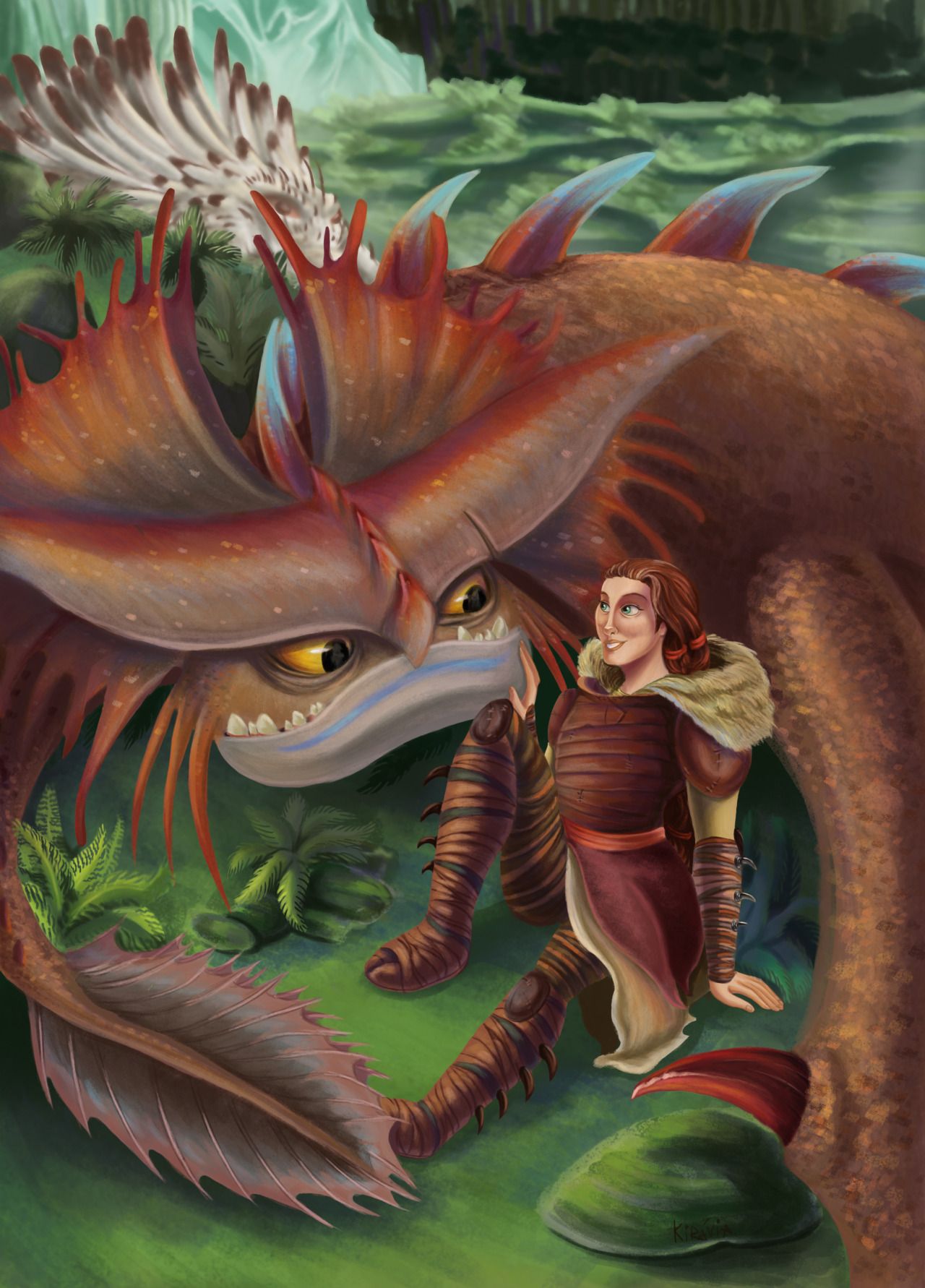 1280x1782 Cloudjumper to Train Your Dragon Anime Image Board
