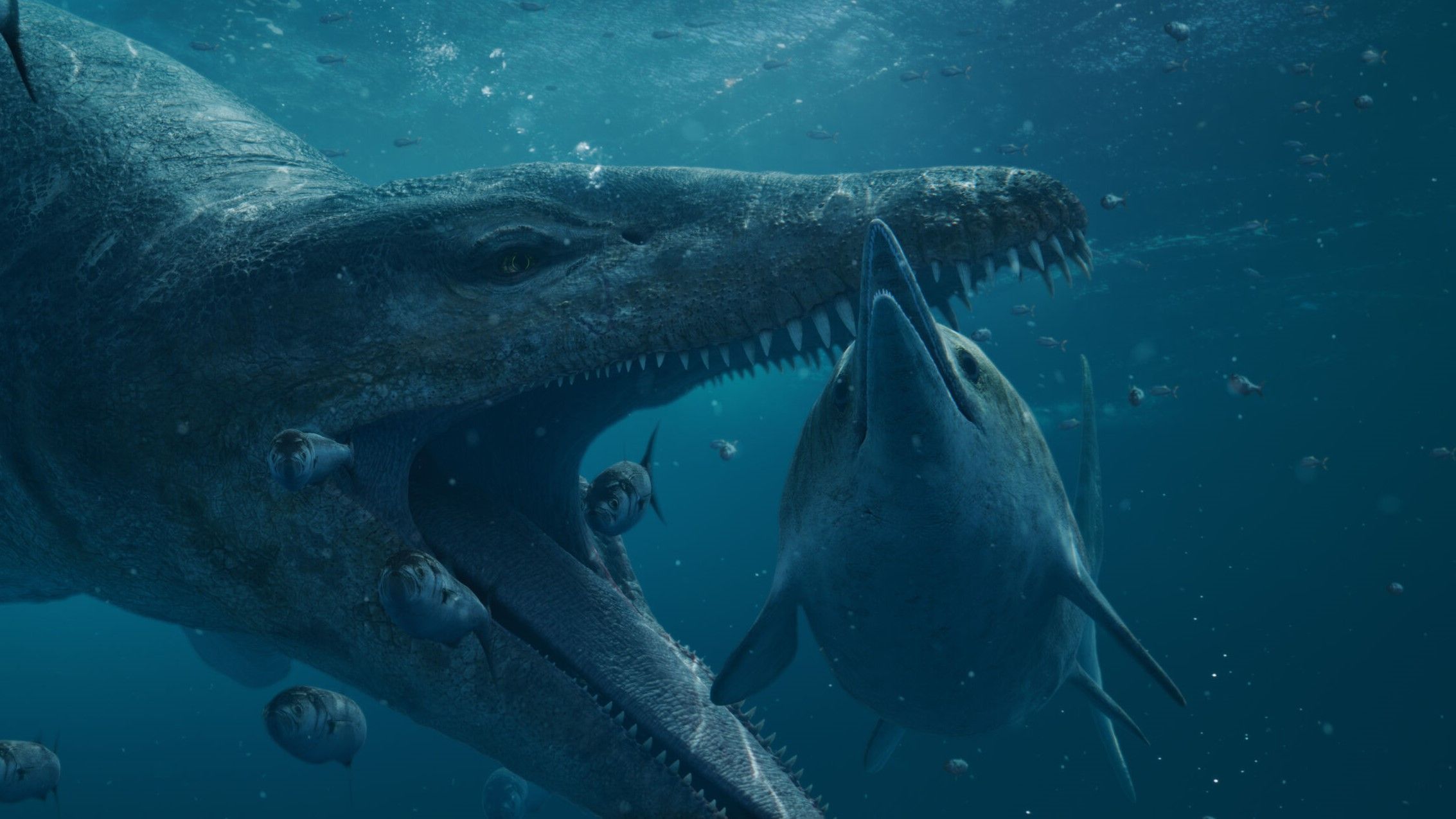 2266x1275 Watch 30 Foot Jurassic Sea Monster Come Back To Life In David Attenborough's New Pliosaur Show