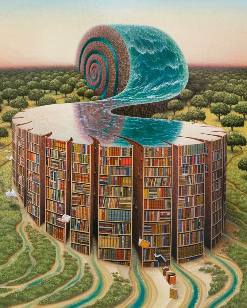 805x1003 Rob Gonsalves: Magic Realism & Illusory Surrealist Paintings
