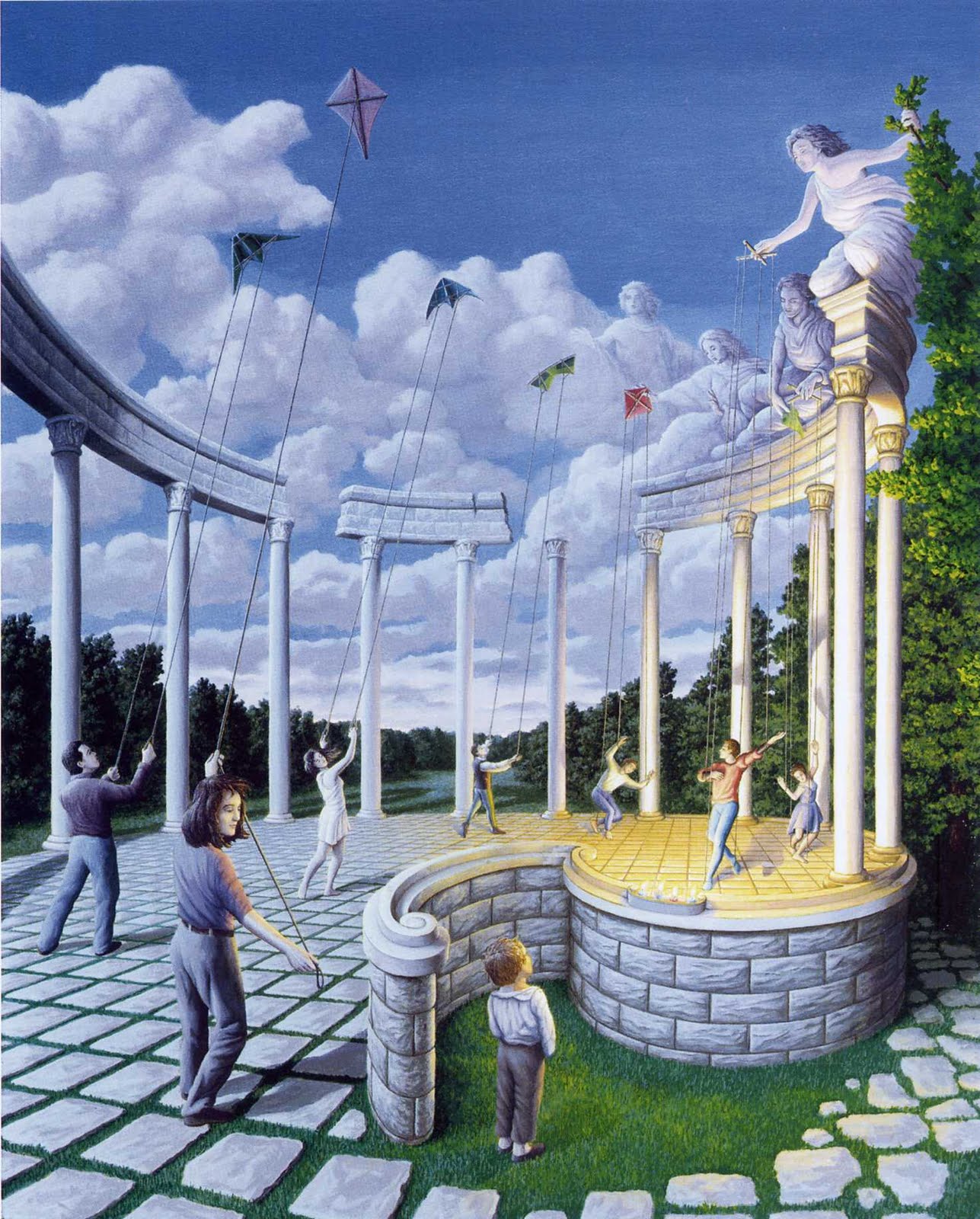 1287x1600 These Incredible Rob Gonsalves Paintings Will Both Amaze And Confuse You