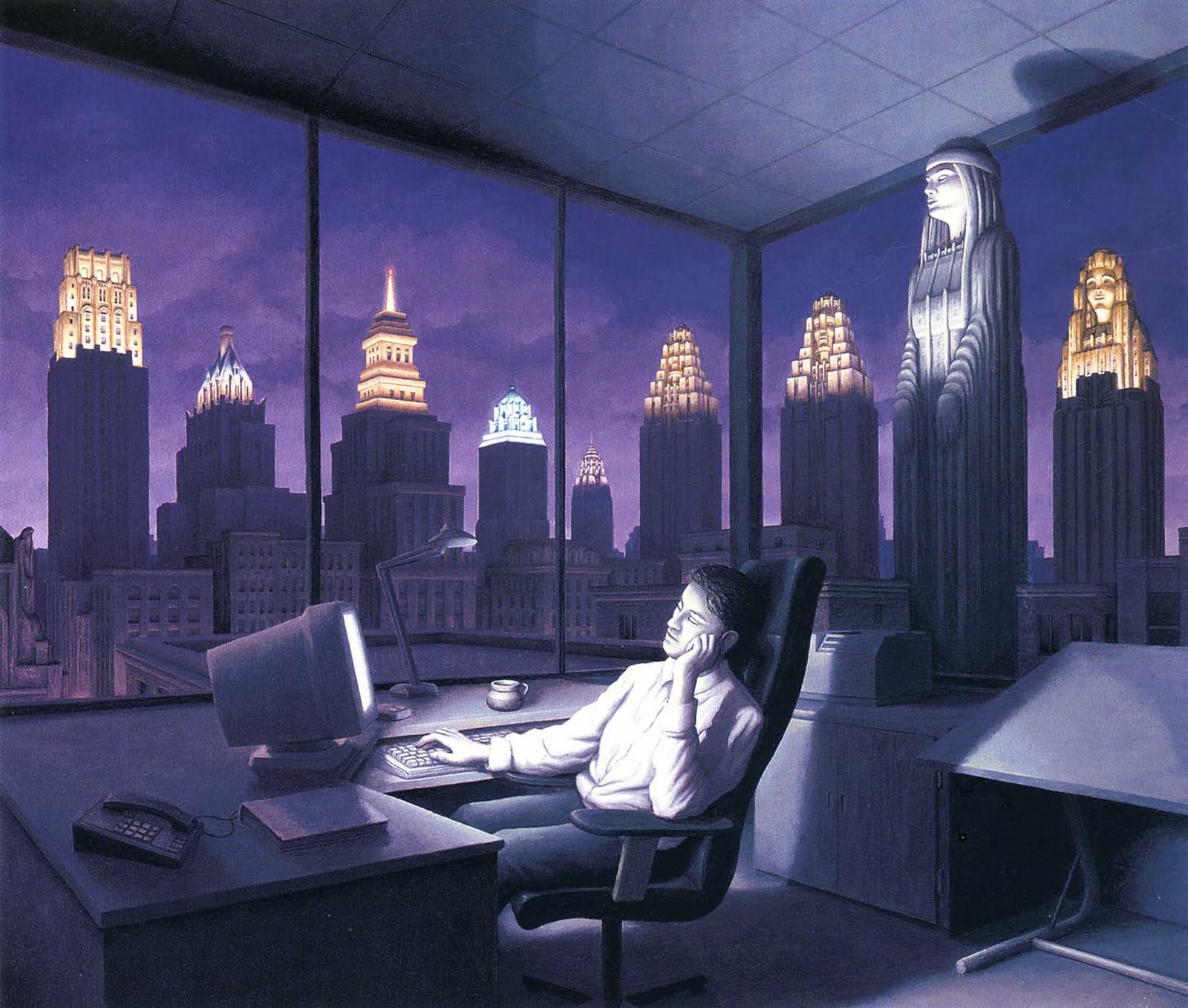 1600x1358 These Incredible Rob Gonsalves Paintings Will Both Amaze And Confuse You