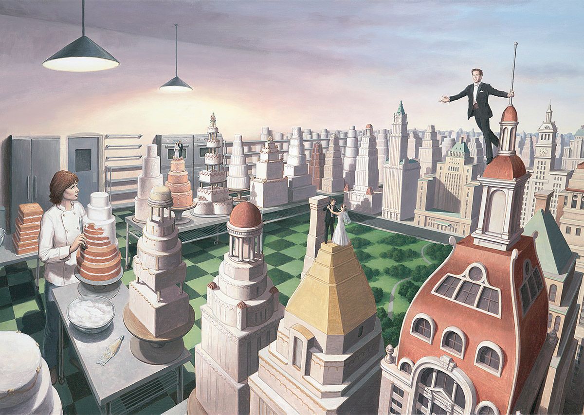 1200x853 Amazing Optical Illusions by Rob Gonsalves. Daily design inspiration for creatives