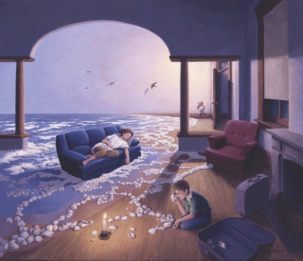 990x854 Magic in Illusion: Delving into the Dreamlike Art of Rob Gonsalves Design You Trust