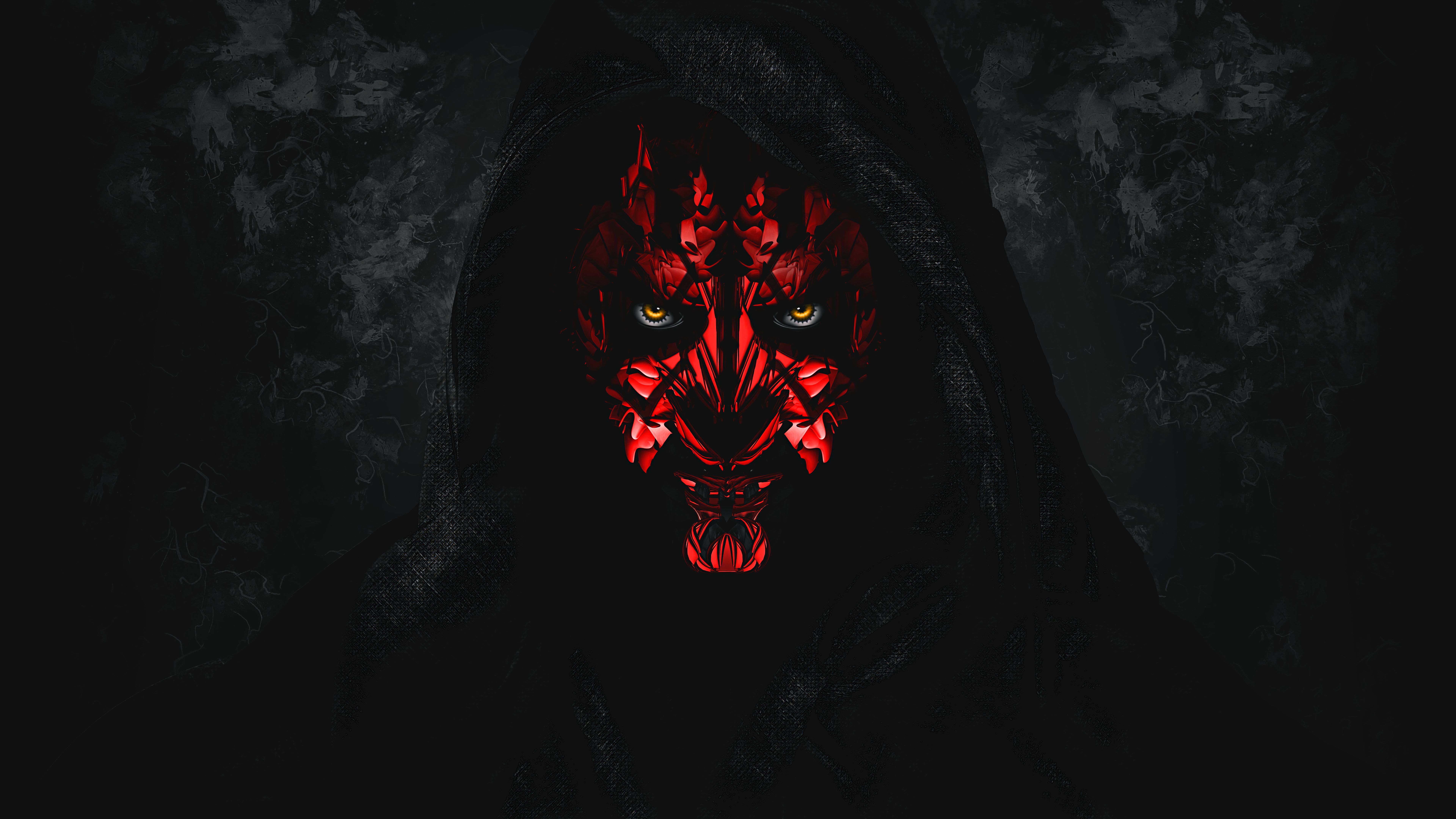 7680x4320 Red And Black Wallpaper and Background: Free HD Download