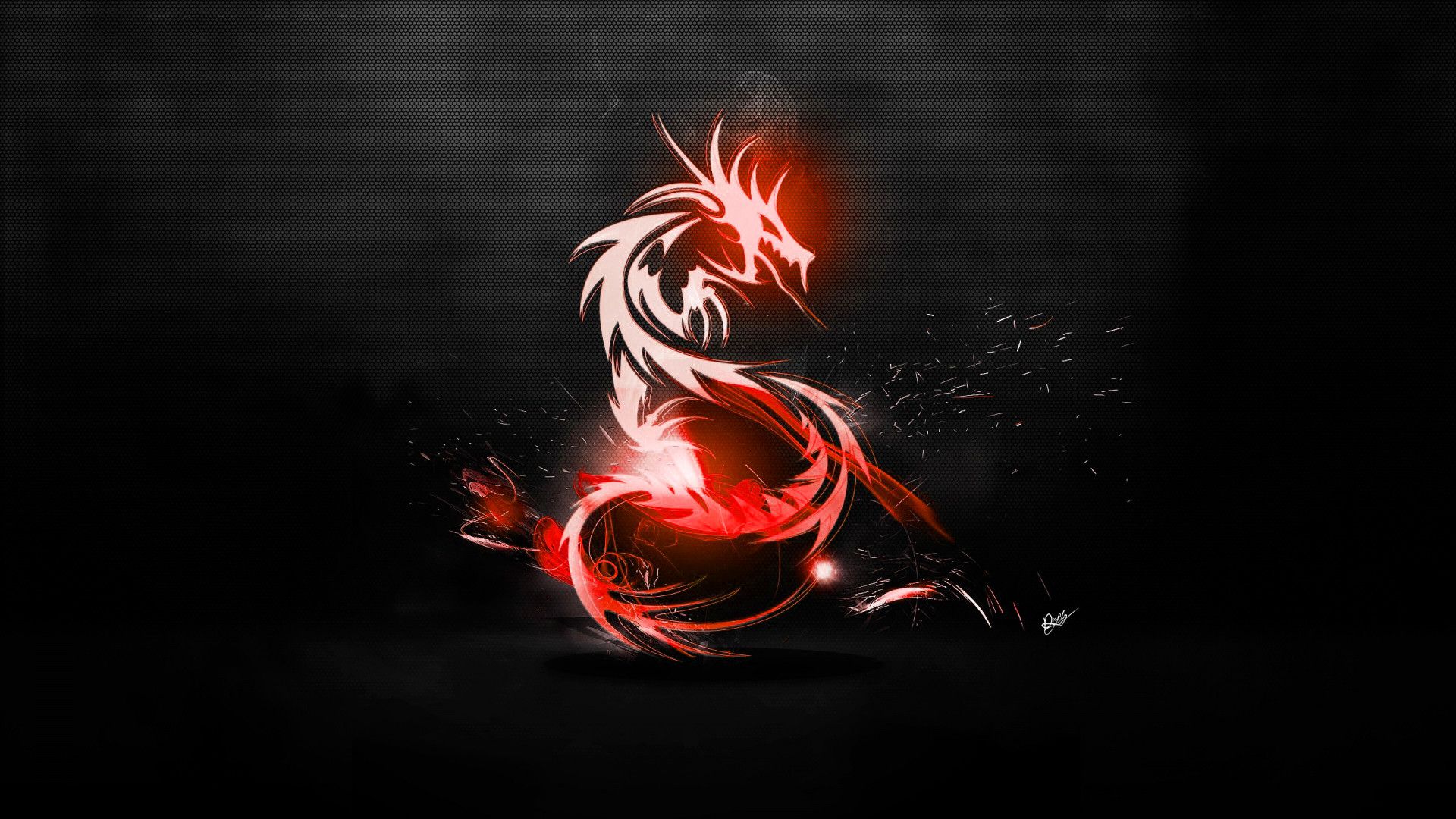 1920x1080 Red And Black Wallpaper HD