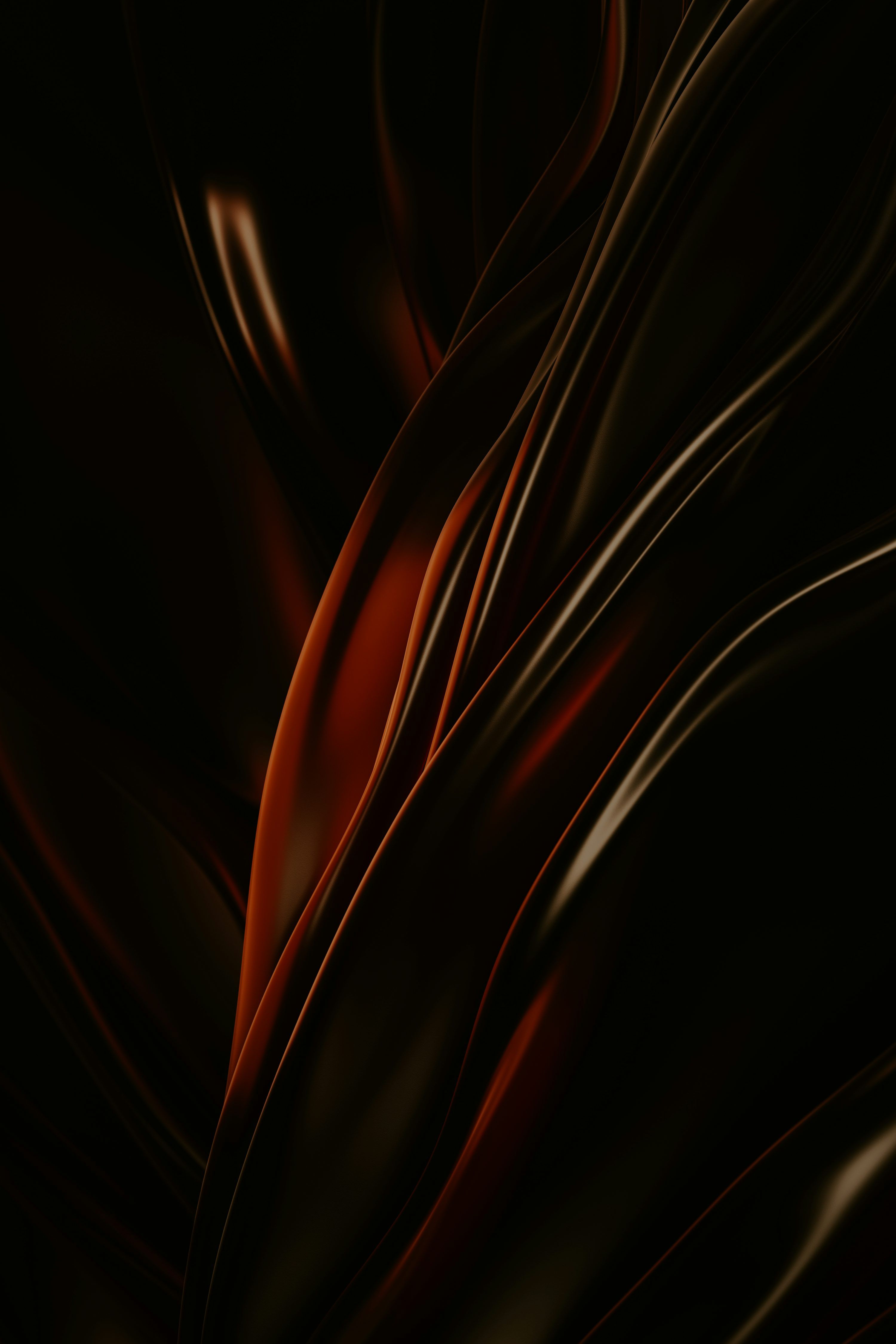 3000x4500 A black and red background with wavy lines