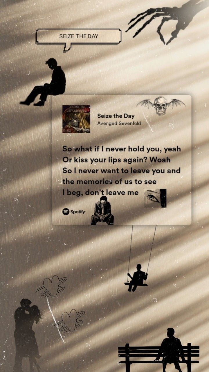 720x1280 Carpe Diem The Day. Estetika musik, Pasangan manga, Ilustrasi kartu ucapan