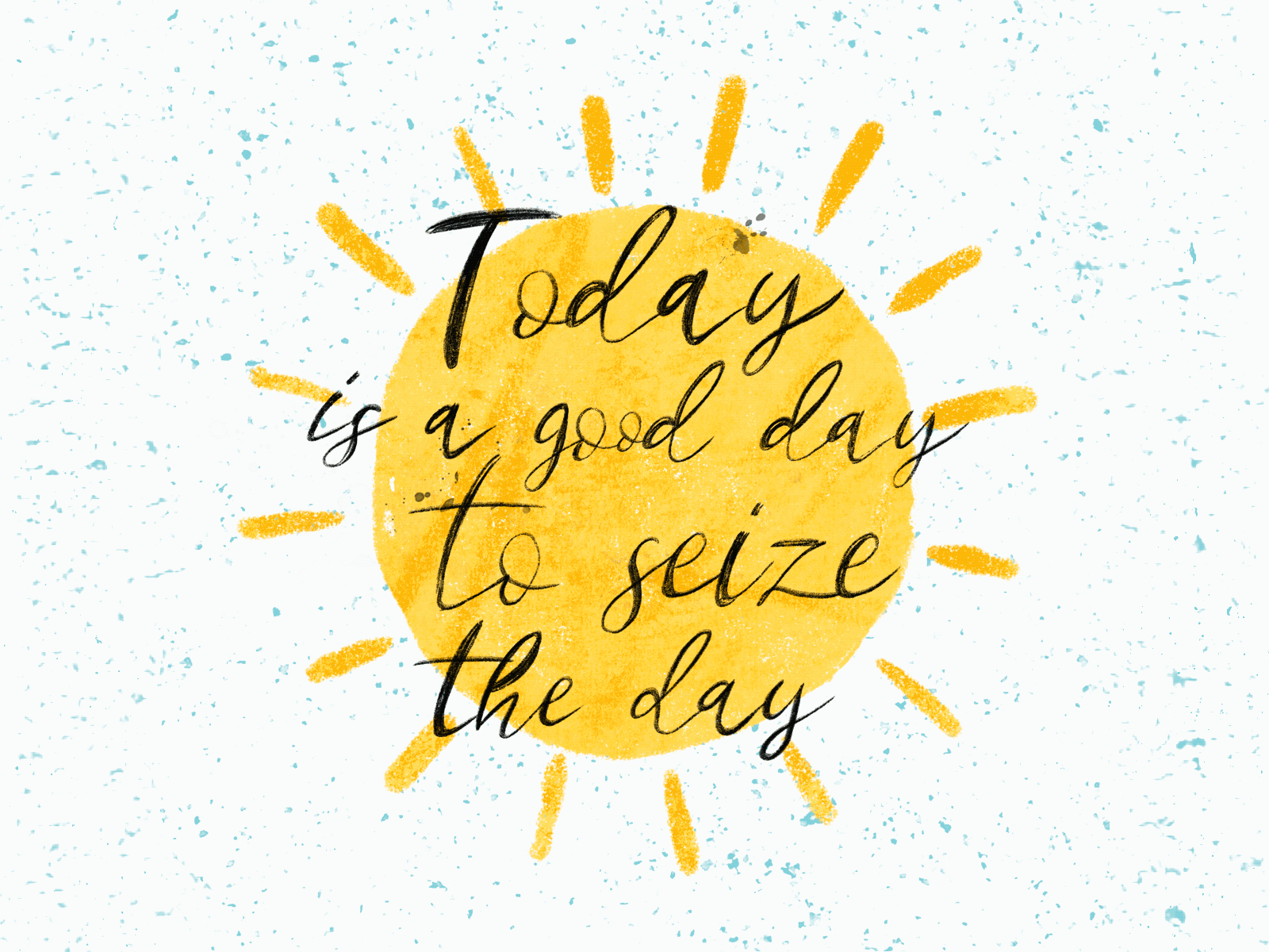 1600x1200 Seize the Day by Hannah Boulter on Dribbble