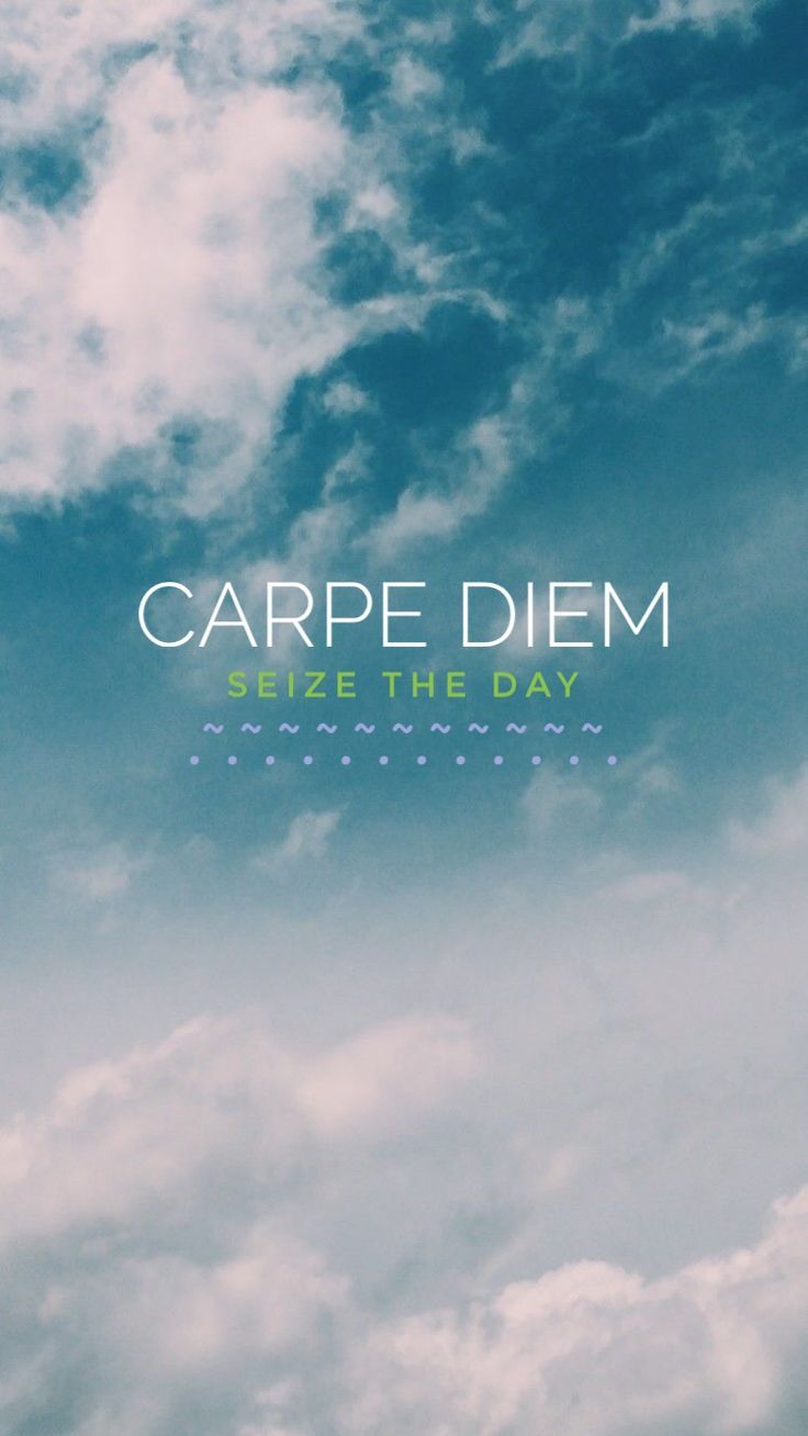 736x1308 Carpe Diem wallpaper