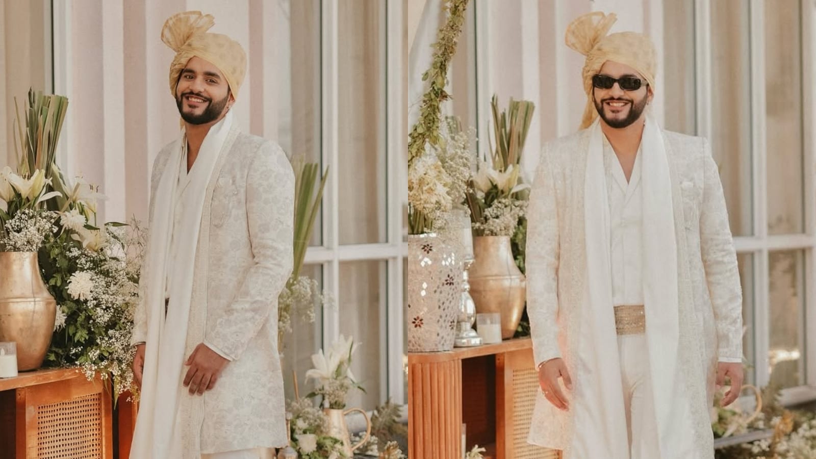 1600x900 Abhishek Malhan Dons Paghdi, Looks Dapper In New Photo From Nischay Malhan's Wedding